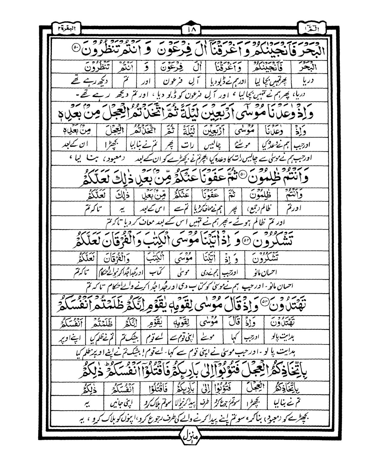 Quran Urdu Parah 1 Page 16