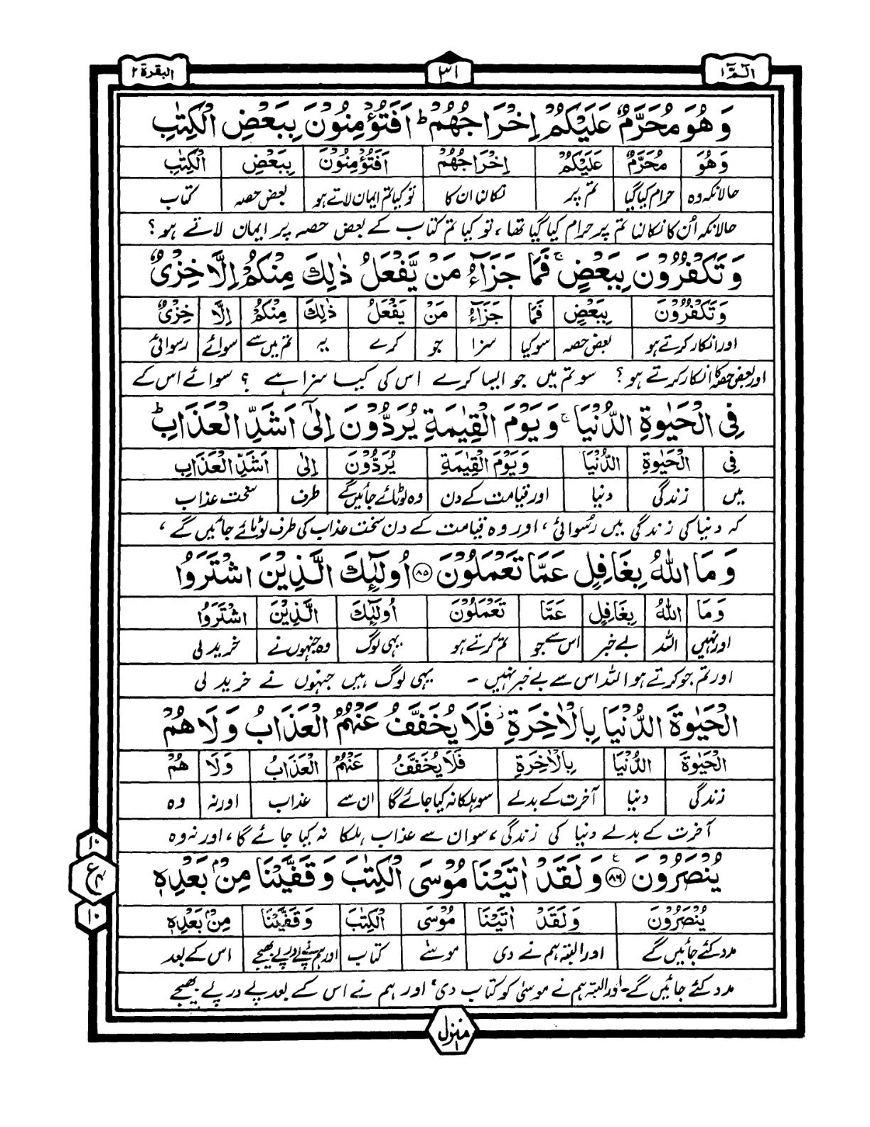 Quran Urdu Parah 1 Page 29