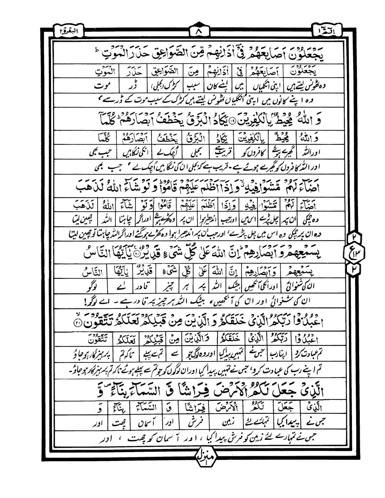 Quran Urdu Parah 1 Page 6