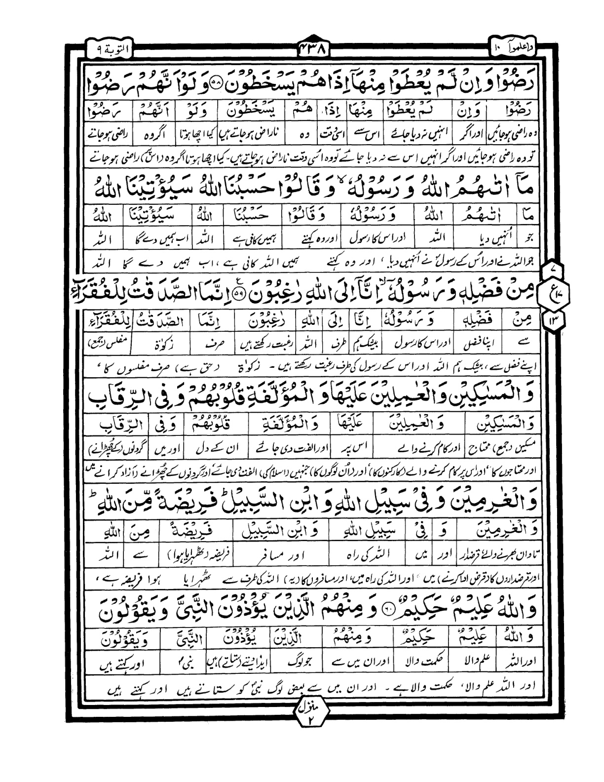 Quran Urdu Parah 10 Page 30