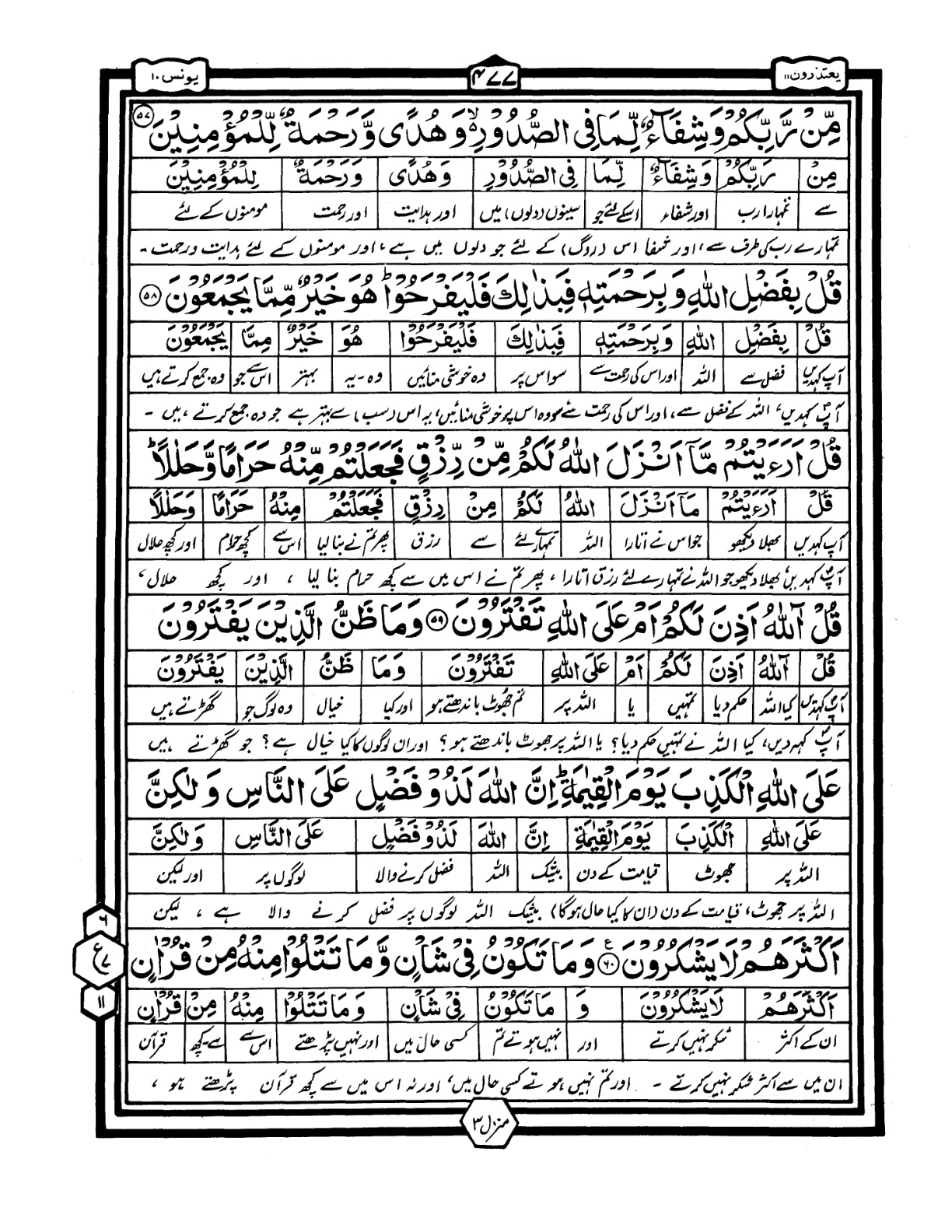 Quran Urdu Parah 11 Page 28
