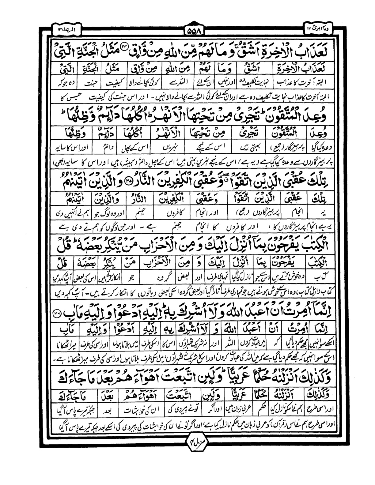Quran Urdu Parah 13 Page 26