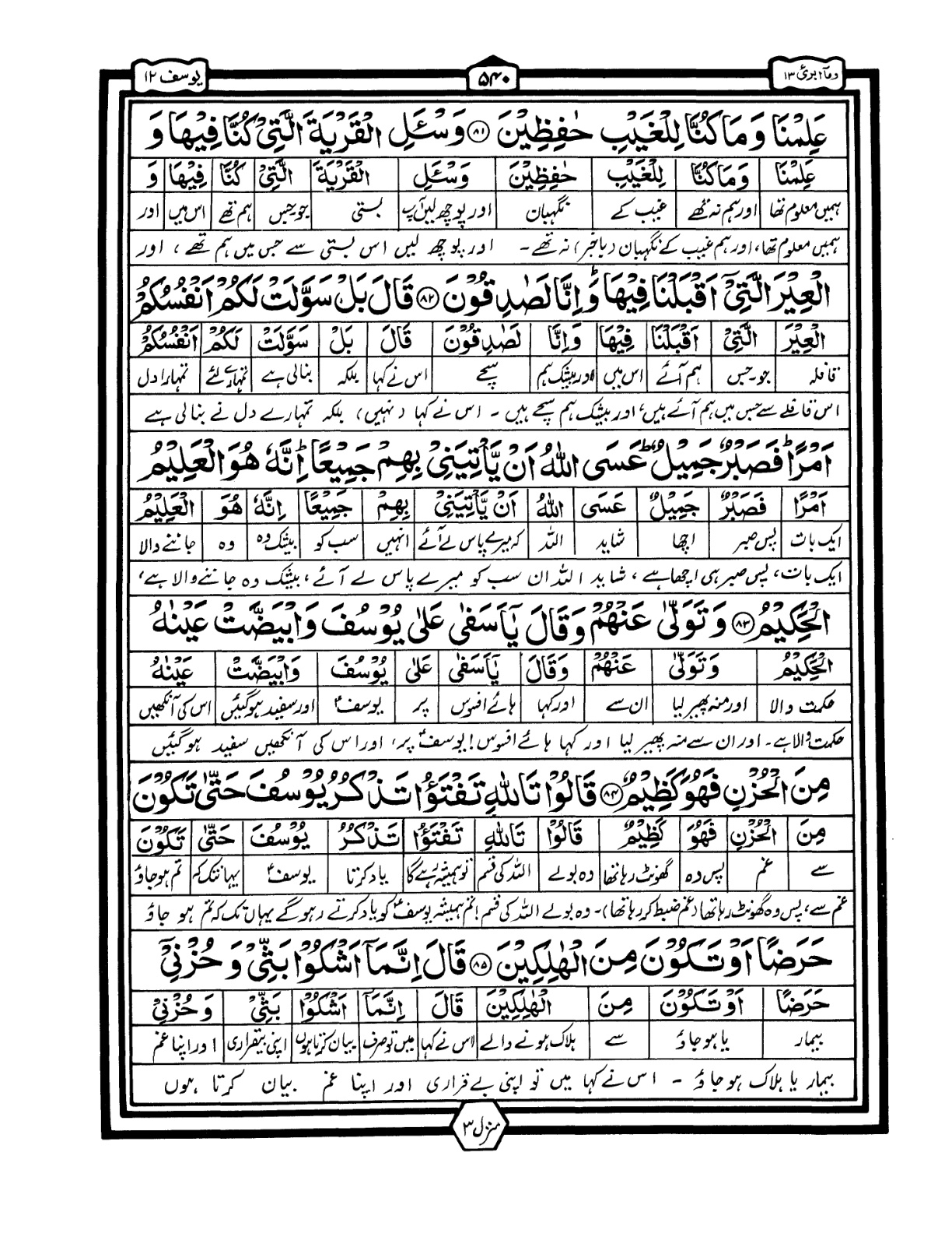 Quran Urdu Parah 13 Page 8