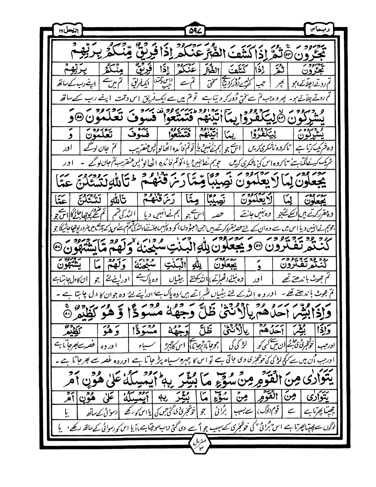 Quran Urdu Parah 14 Page 23
