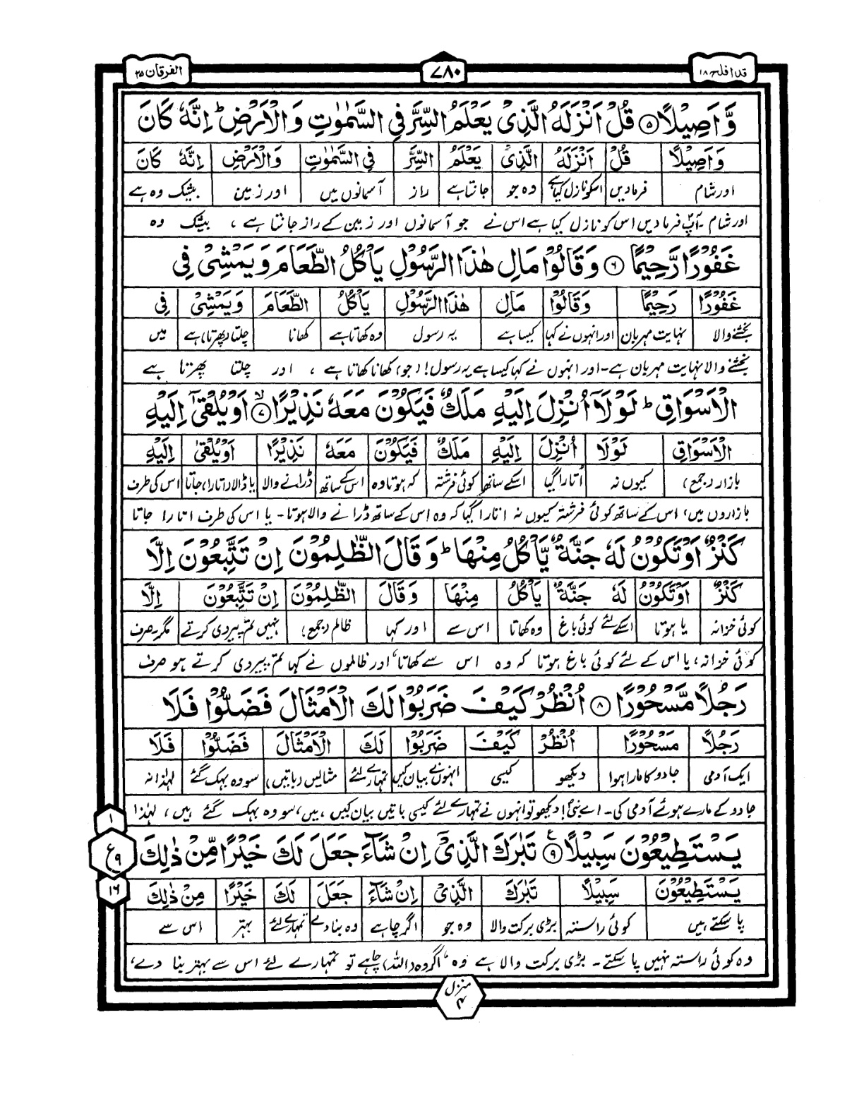 Quran Urdu Parah 18 Page 39