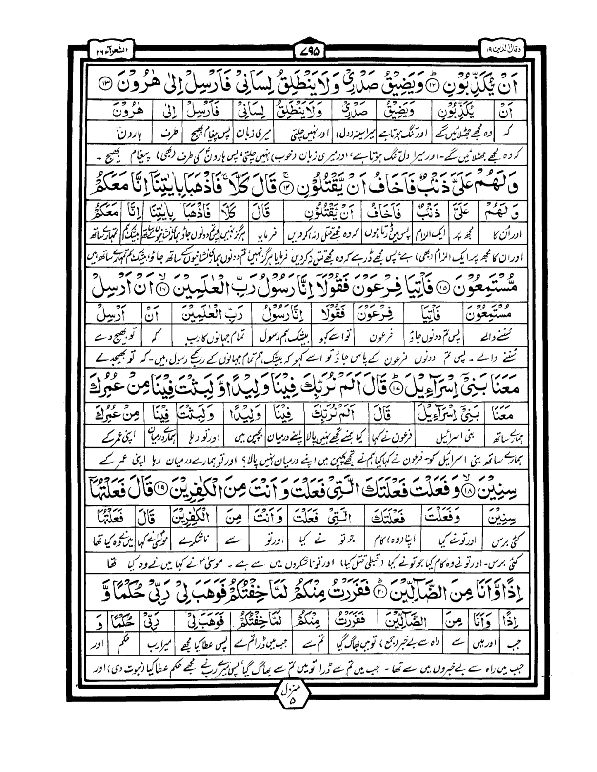 Quran Urdu Parah 19 Page 12