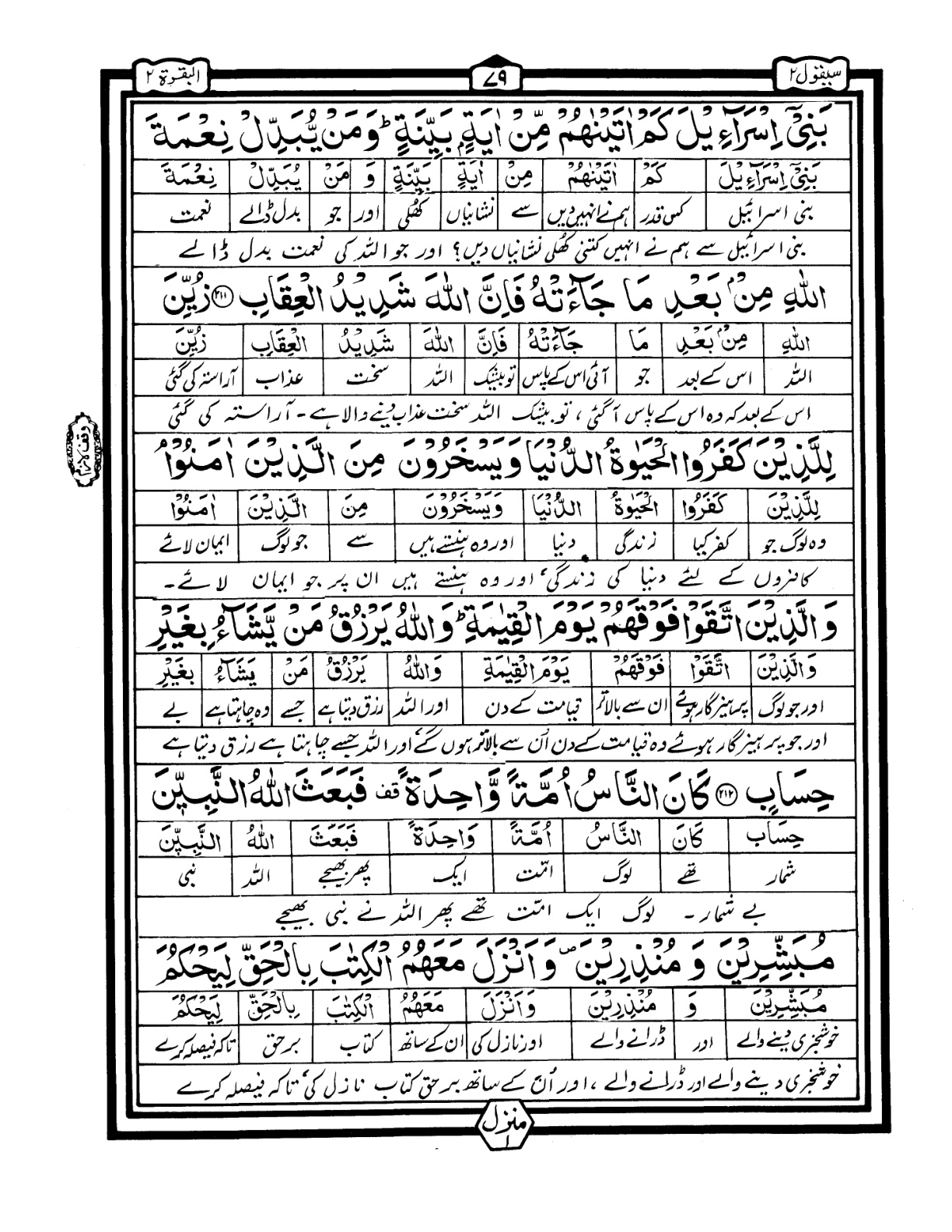 Quran Urdu Parah 2 Page 27