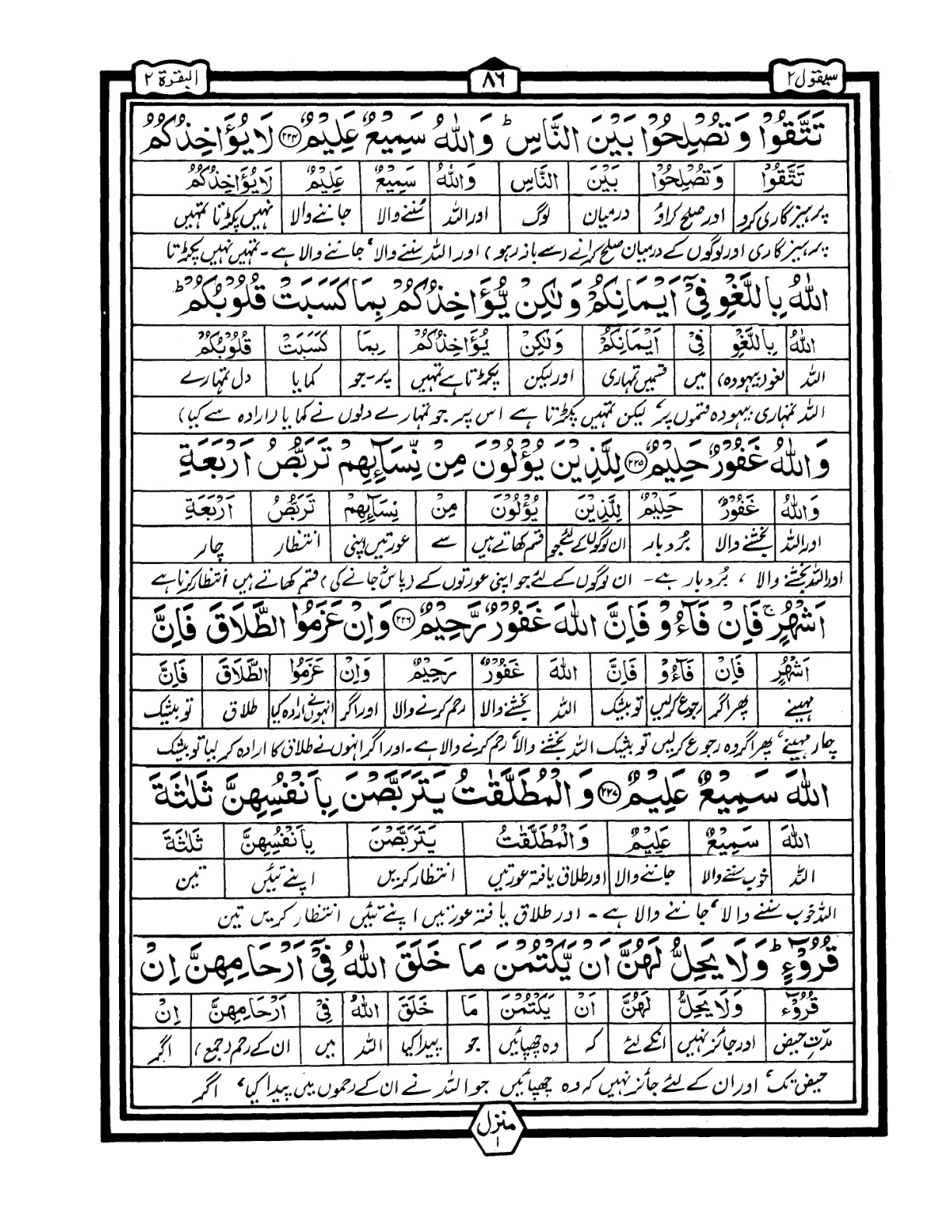 Quran Urdu Parah 2 Page 34