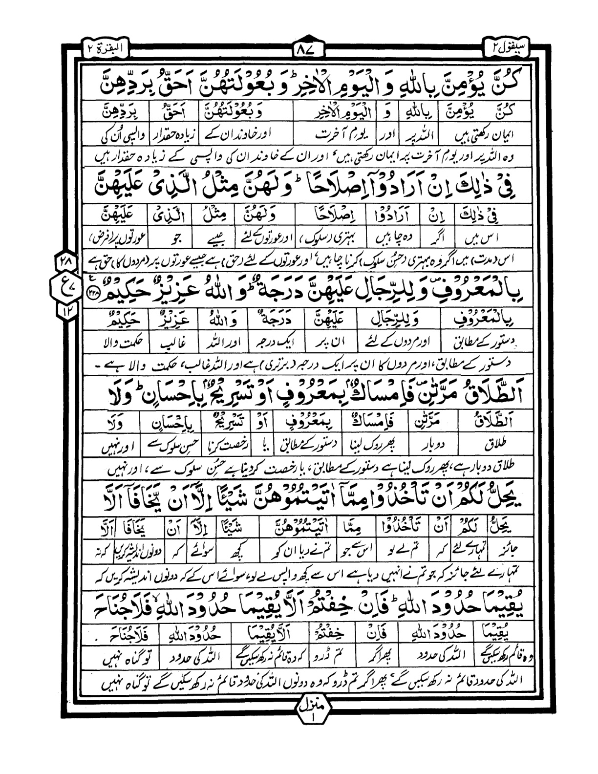 Quran Urdu Parah 2 Page 35