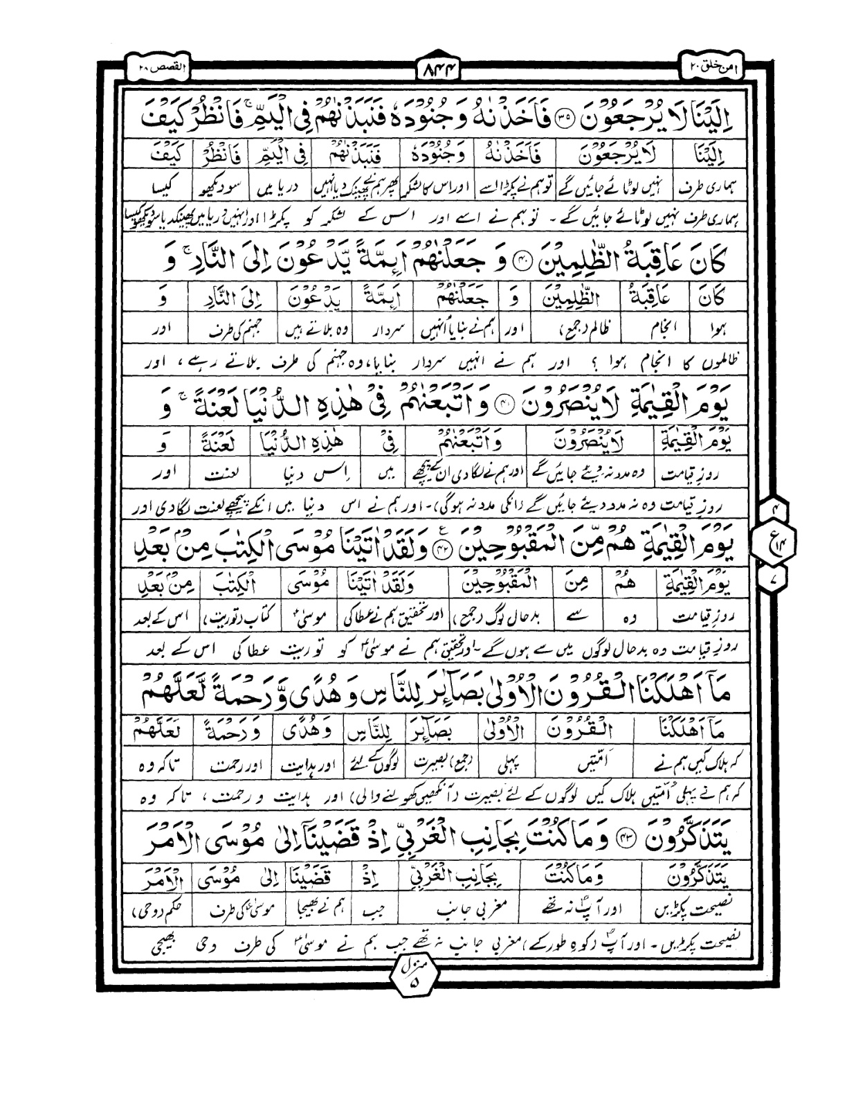 Quran Urdu Parah 20 Page 19