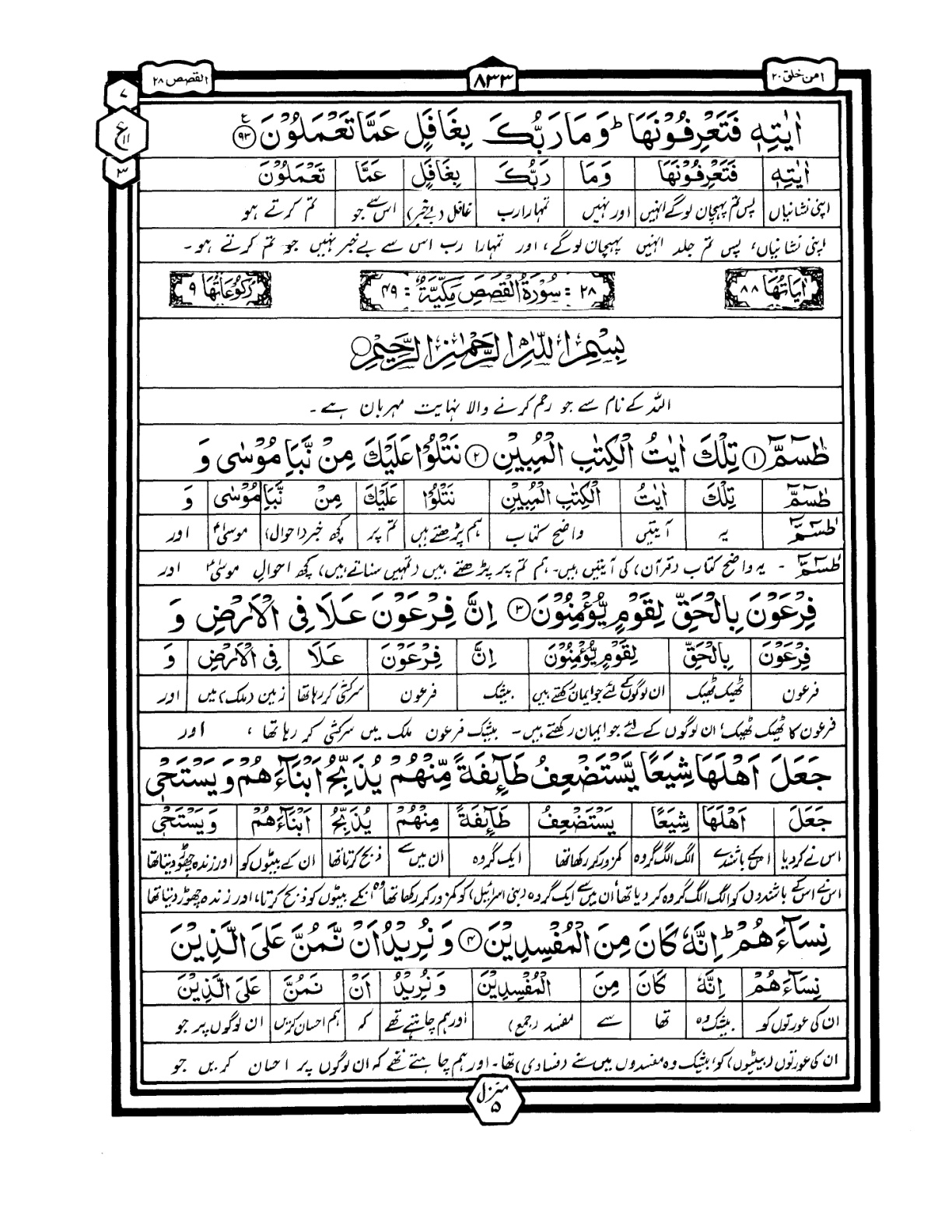 Quran Urdu Parah 20 Page 8