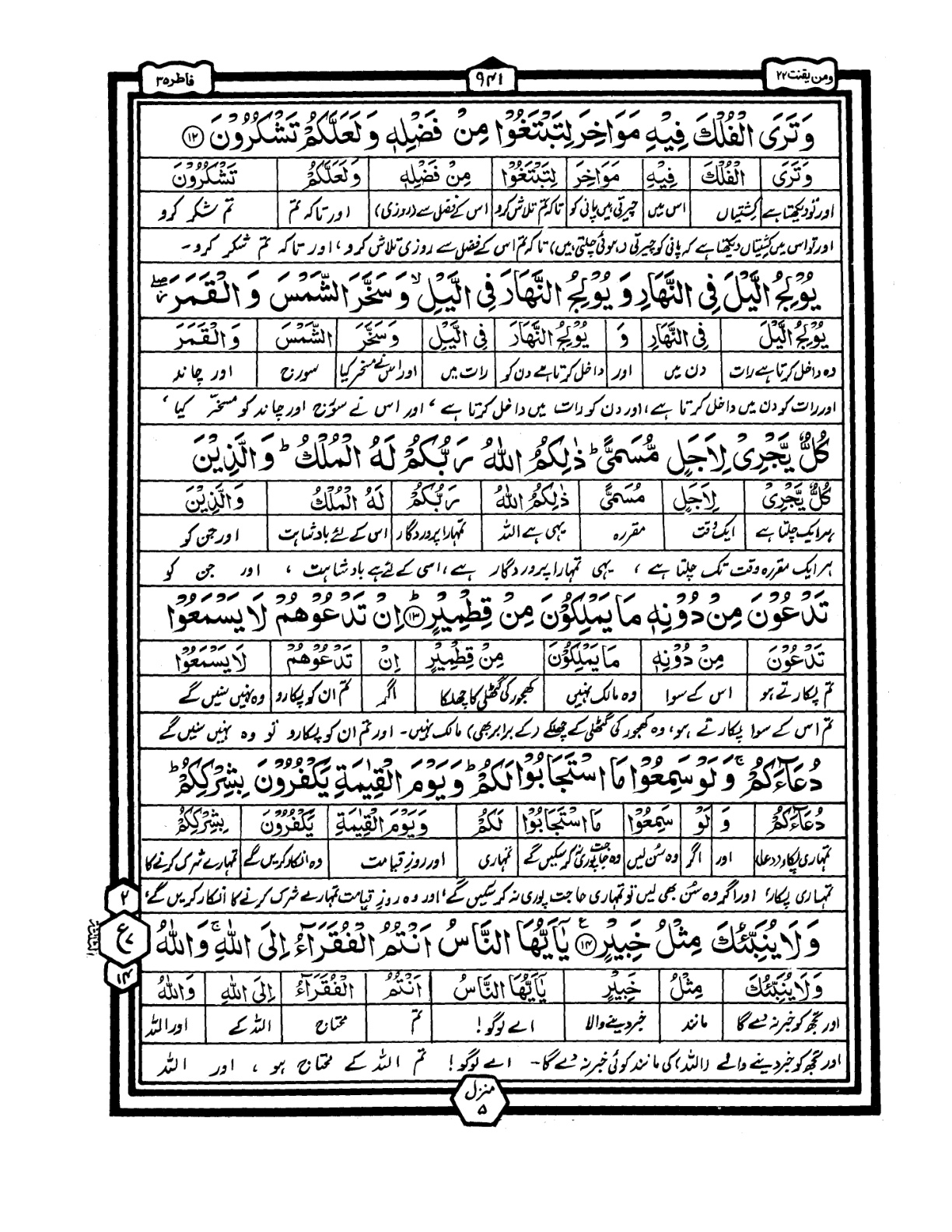 Quran Urdu Parah 22 Page 31