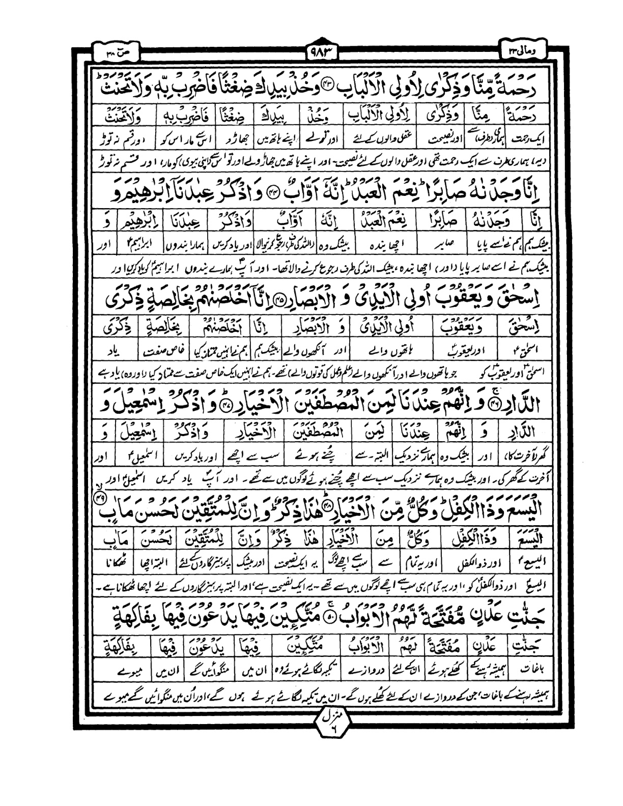 Quran Urdu Parah 23 Page 31