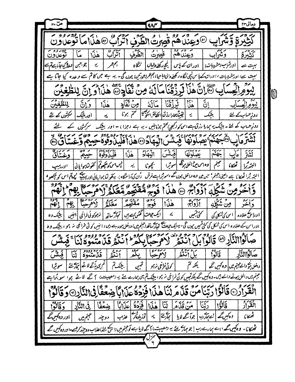 Quran Urdu Parah 23 Page 32