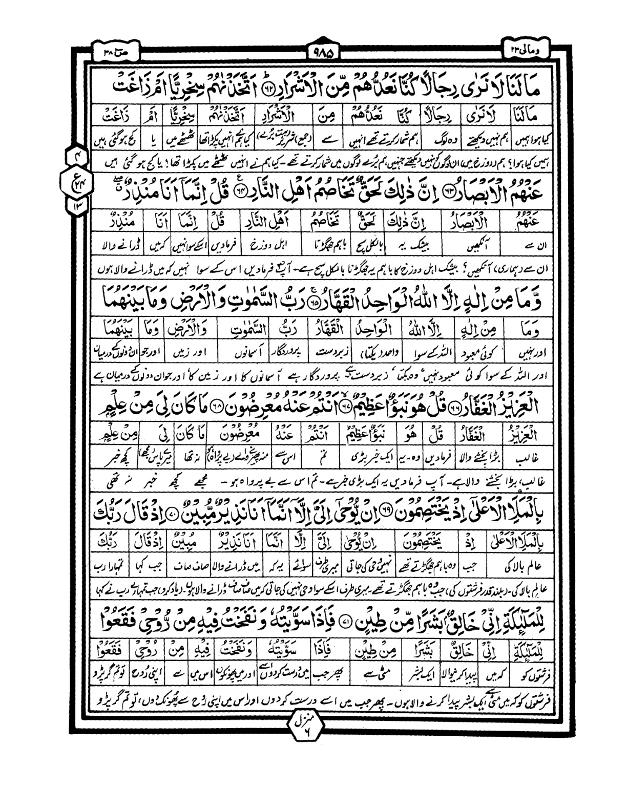 Quran Urdu Parah 23 Page 33