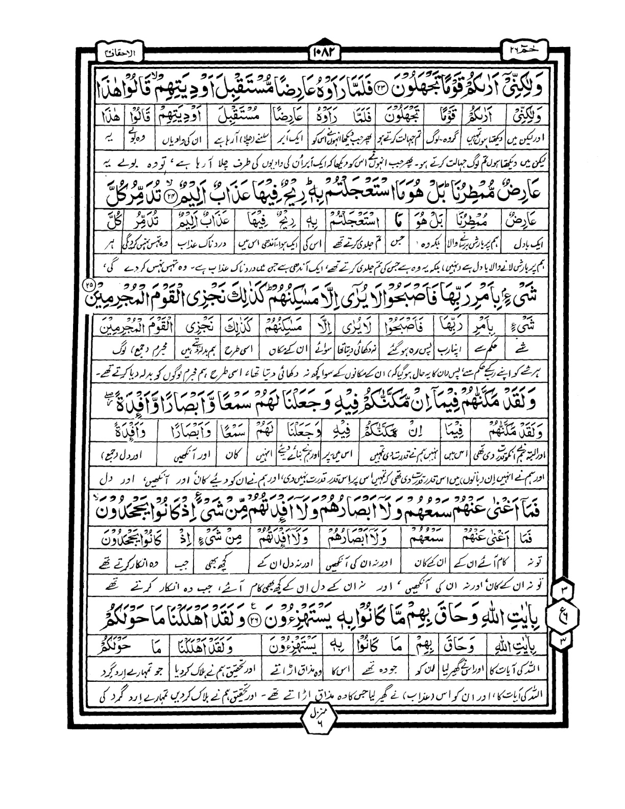 Quran Urdu Parah 26 Page 7