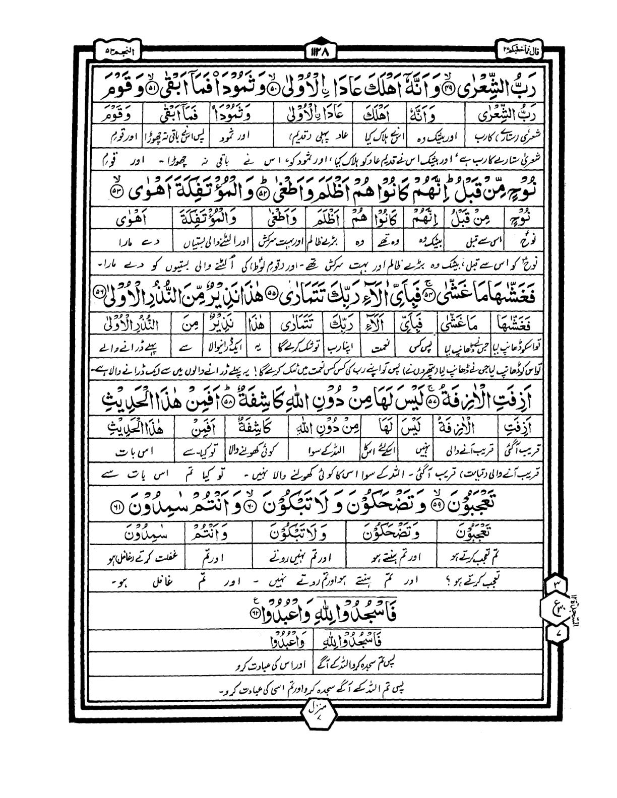 Quran Urdu Parah 27 Page 13