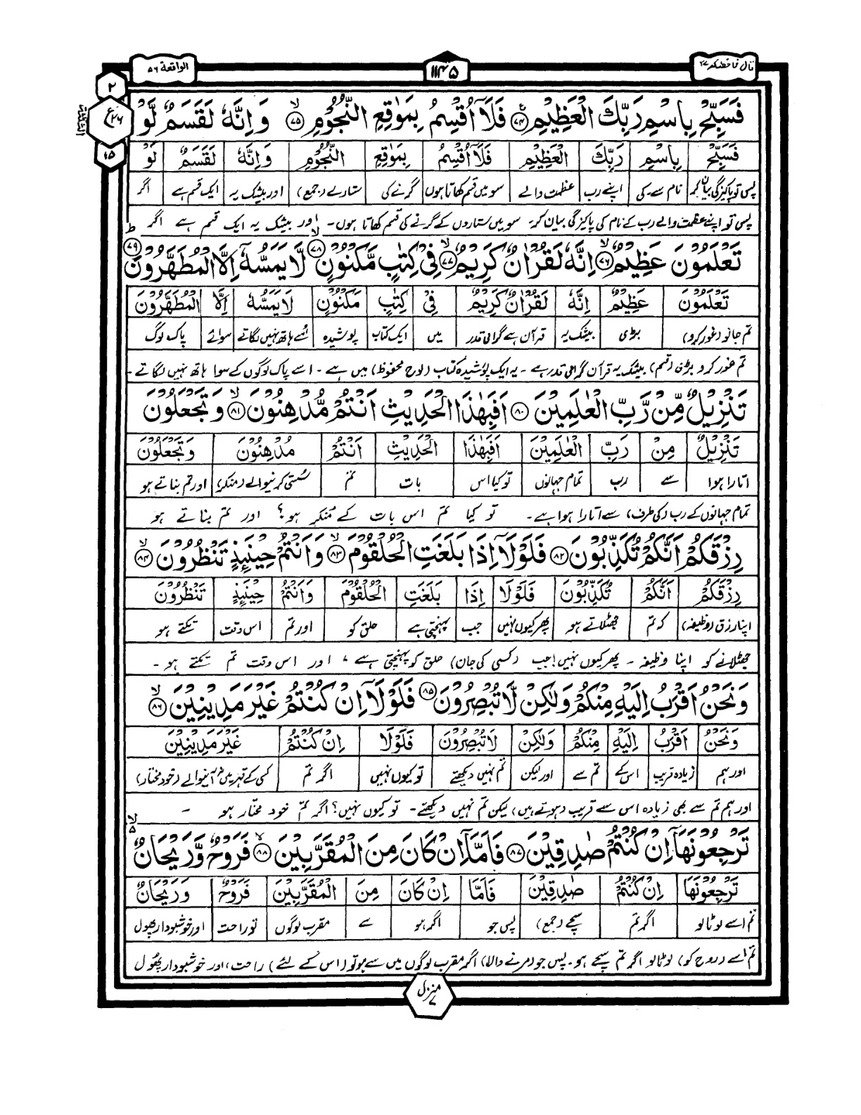 Quran Urdu Parah 27 Page 30