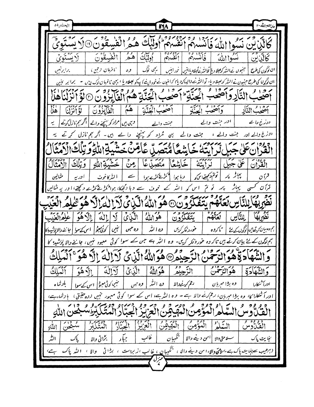 Quran Urdu Parah 28 Page 13