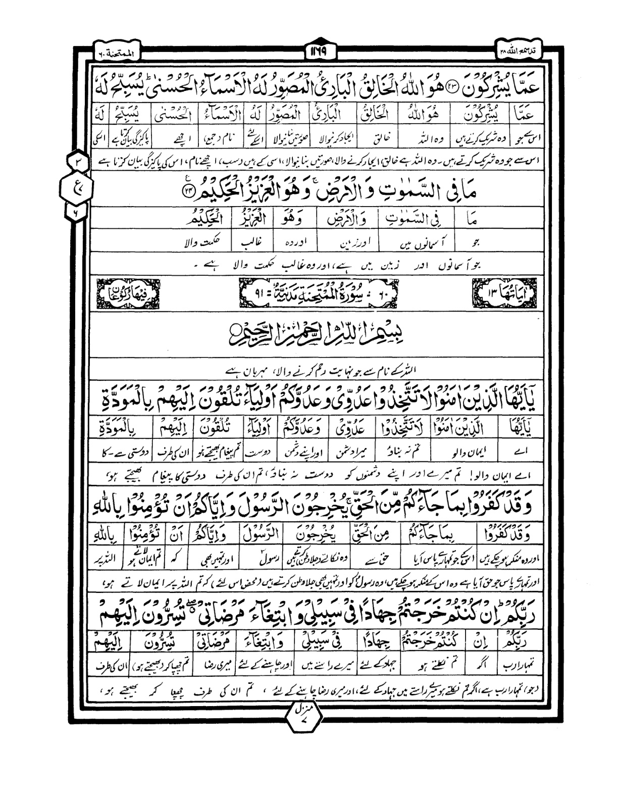 Quran Urdu Parah 28 Page 14