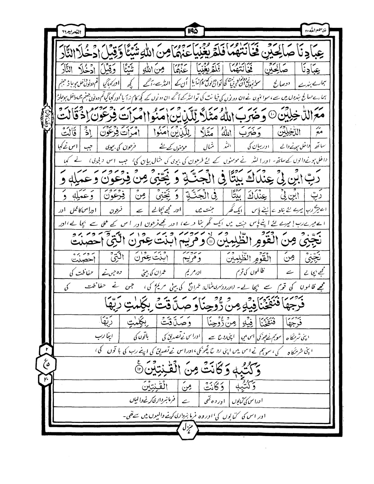 Quran Urdu Parah 28 Page 40