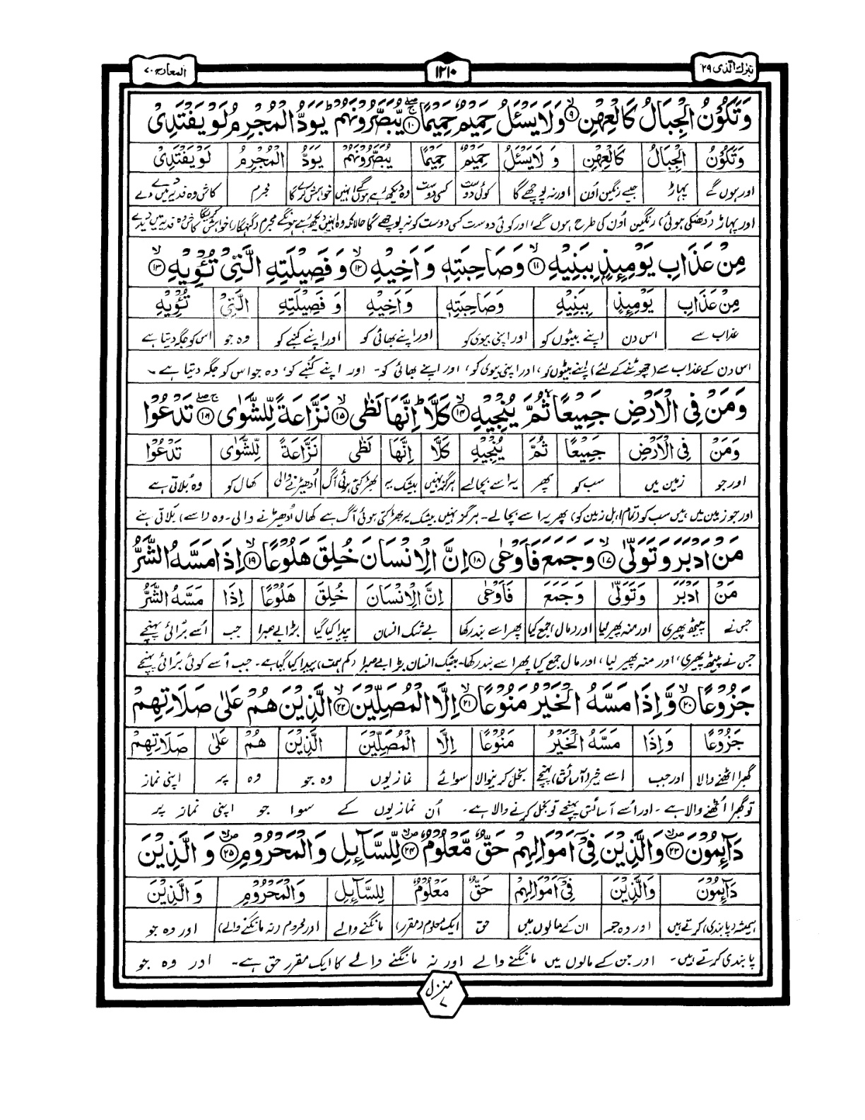 Quran Urdu Parah 29 Page 15