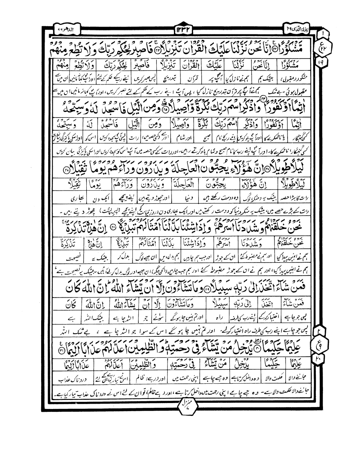 Quran Urdu Parah 29 Page 37