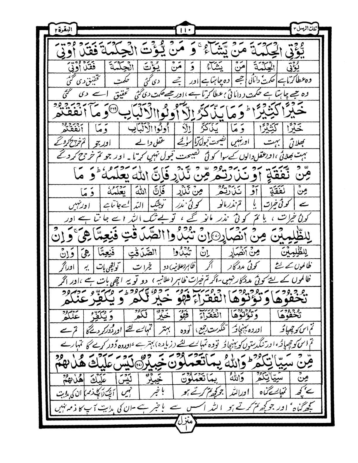 Quran Urdu Parah 3 Page 10