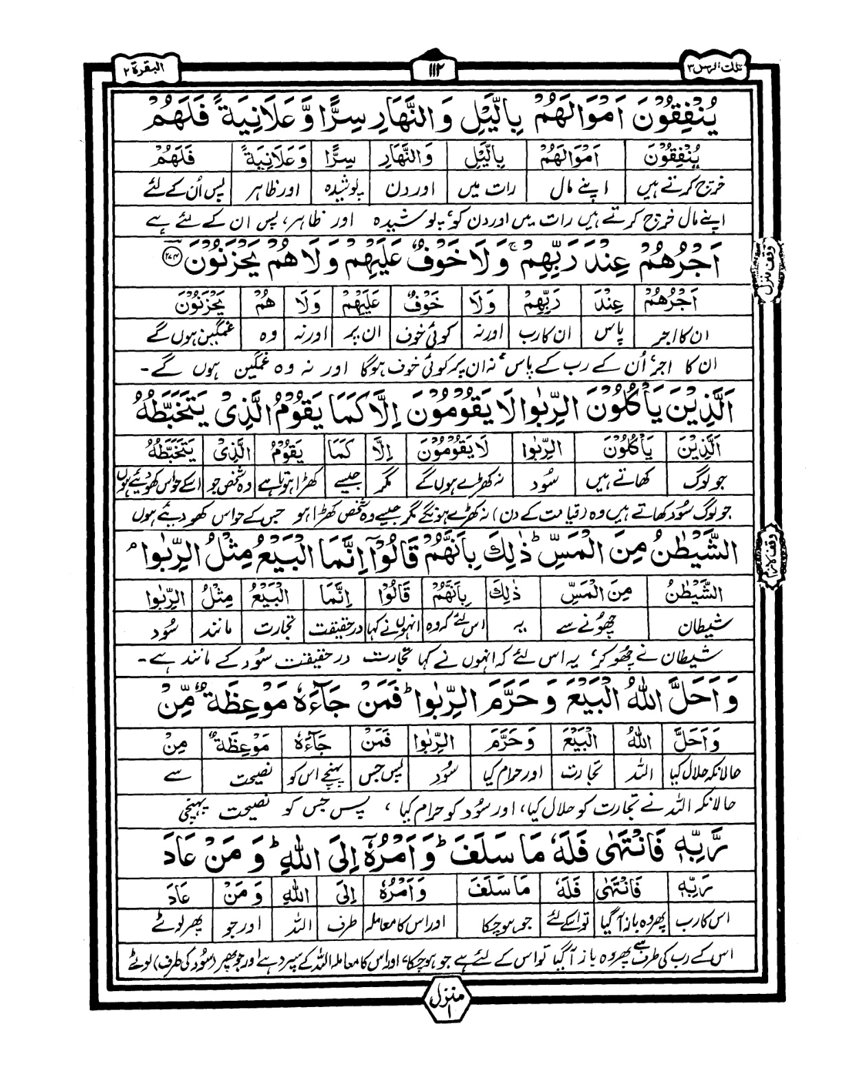 Quran Urdu Parah 3 Page 12