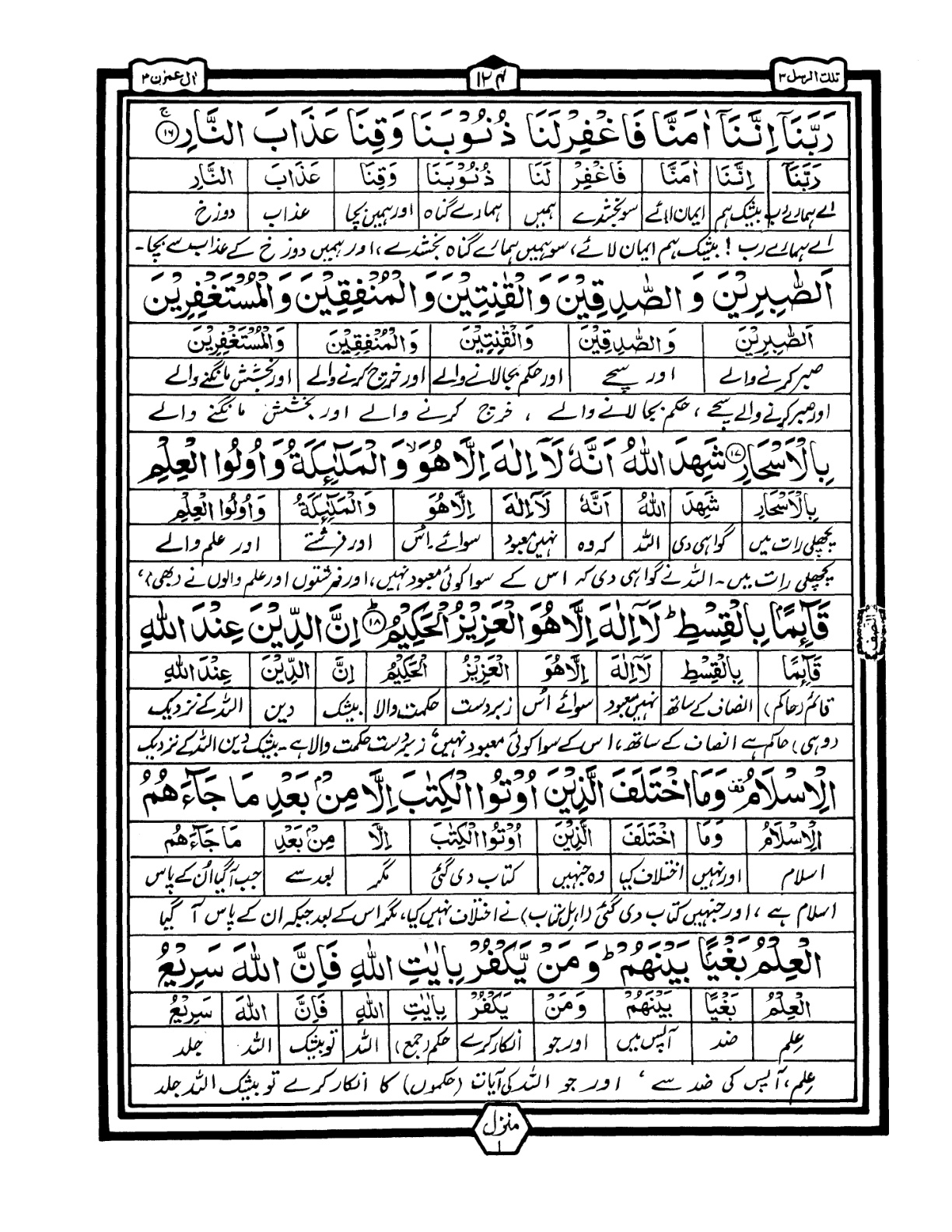 Quran Urdu Parah 3 Page 24
