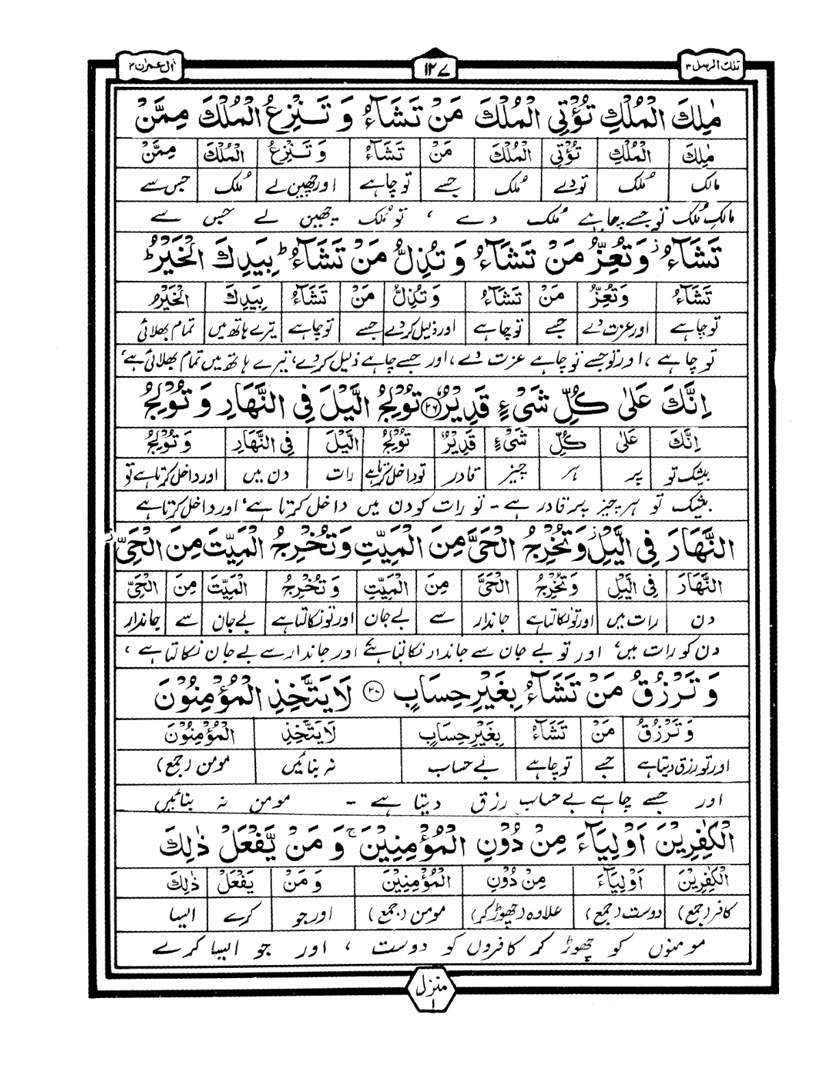 Quran Urdu Parah 3 Page 27