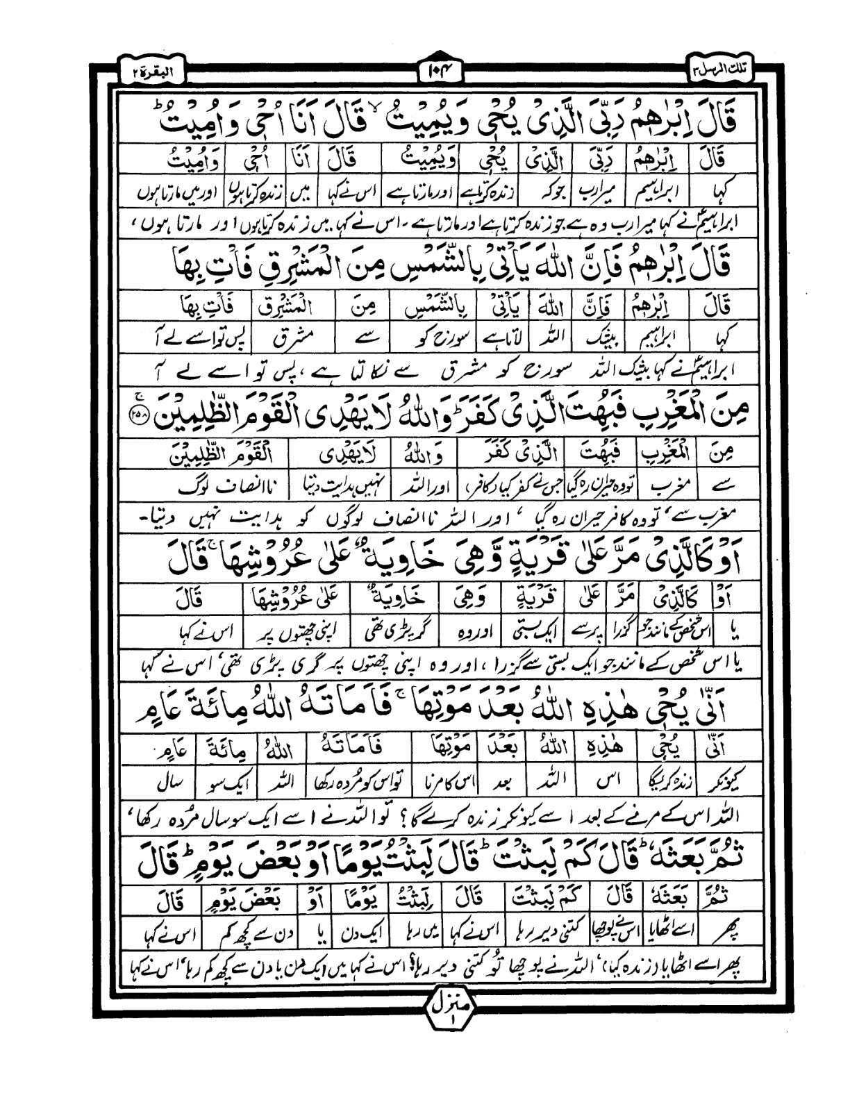 Quran Urdu Parah 3 Page 4