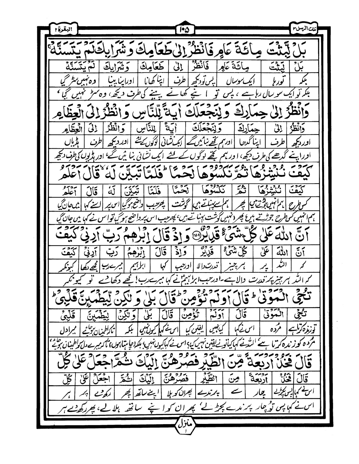 Quran Urdu Parah 3 Page 5