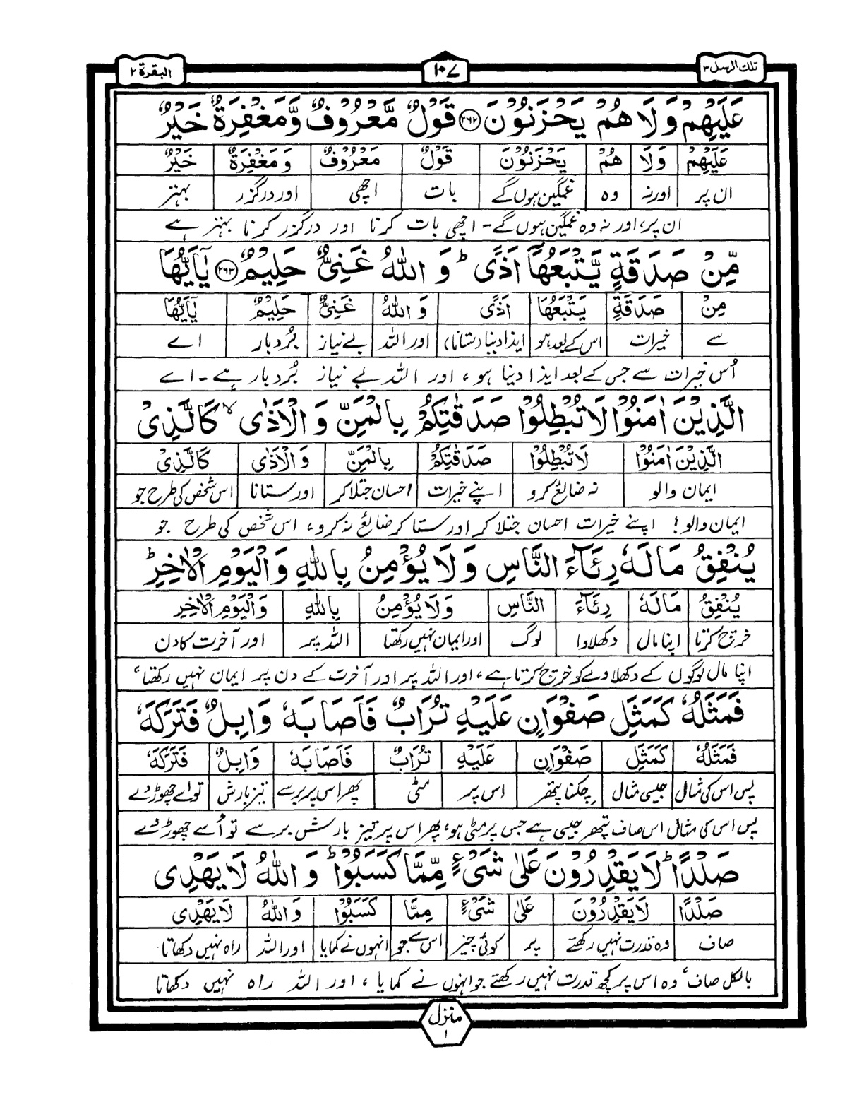 Quran Urdu Parah 3 Page 7
