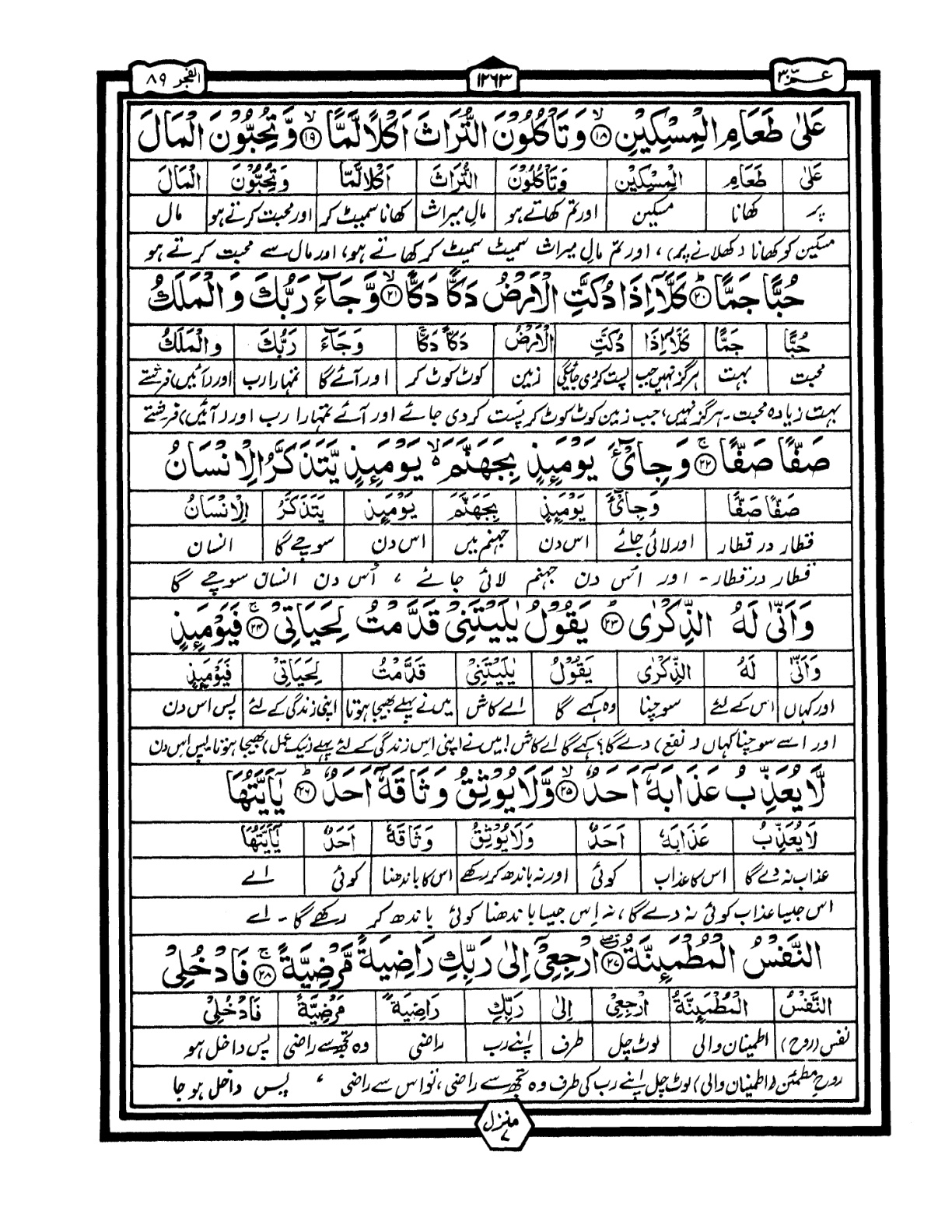 Quran Urdu Parah 30 Page 28