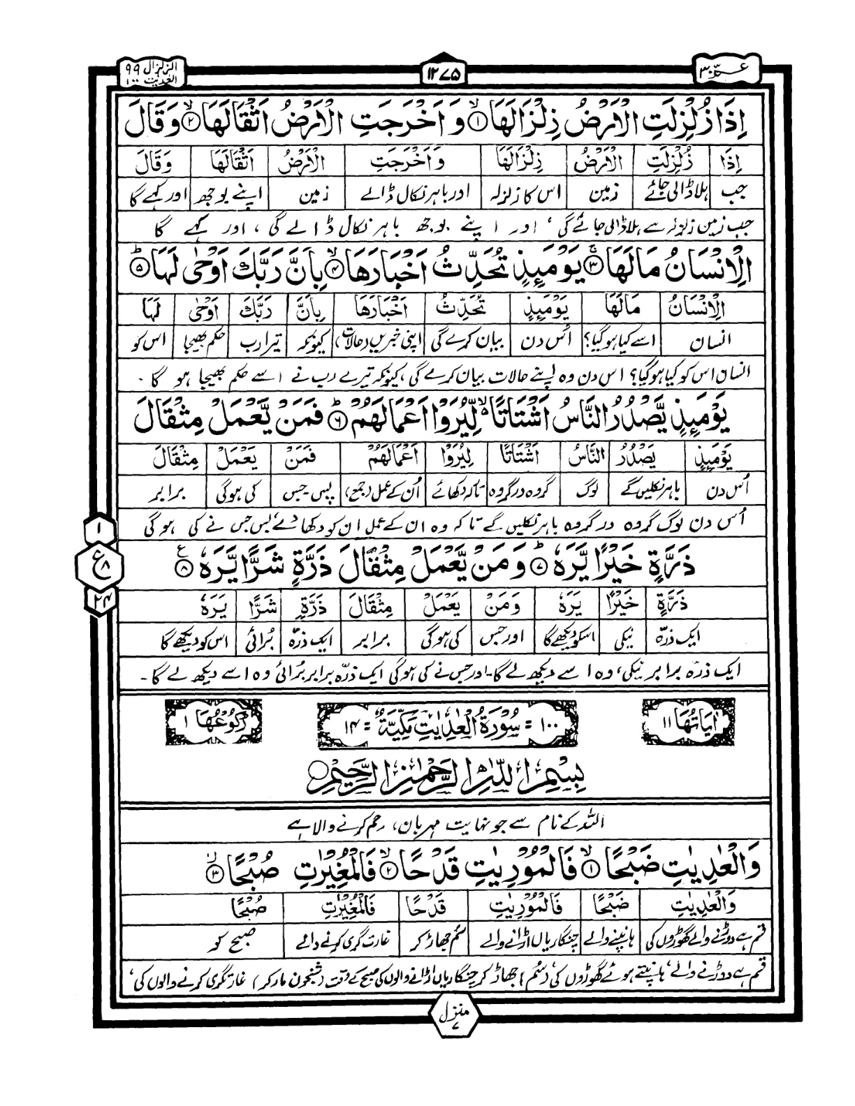 Quran Urdu Parah 30 Page 40