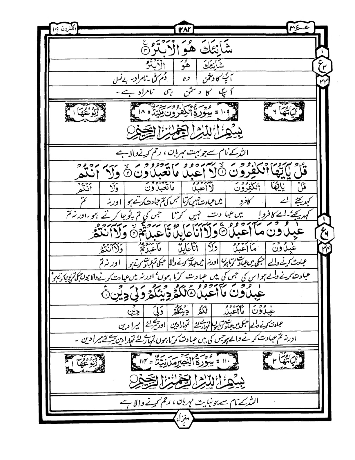 Quran Urdu Parah 30 Page 47