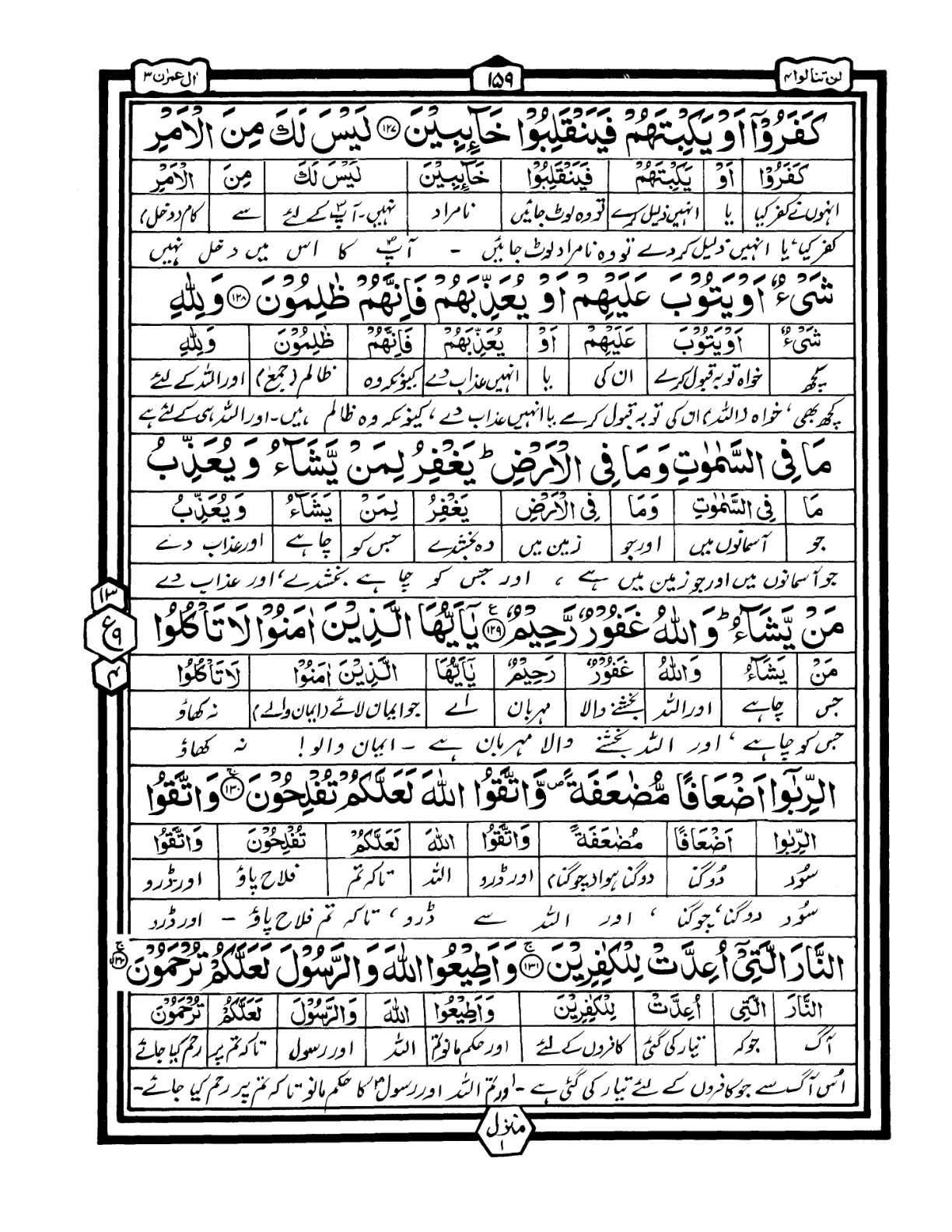 Quran Urdu Parah 4 Page 12