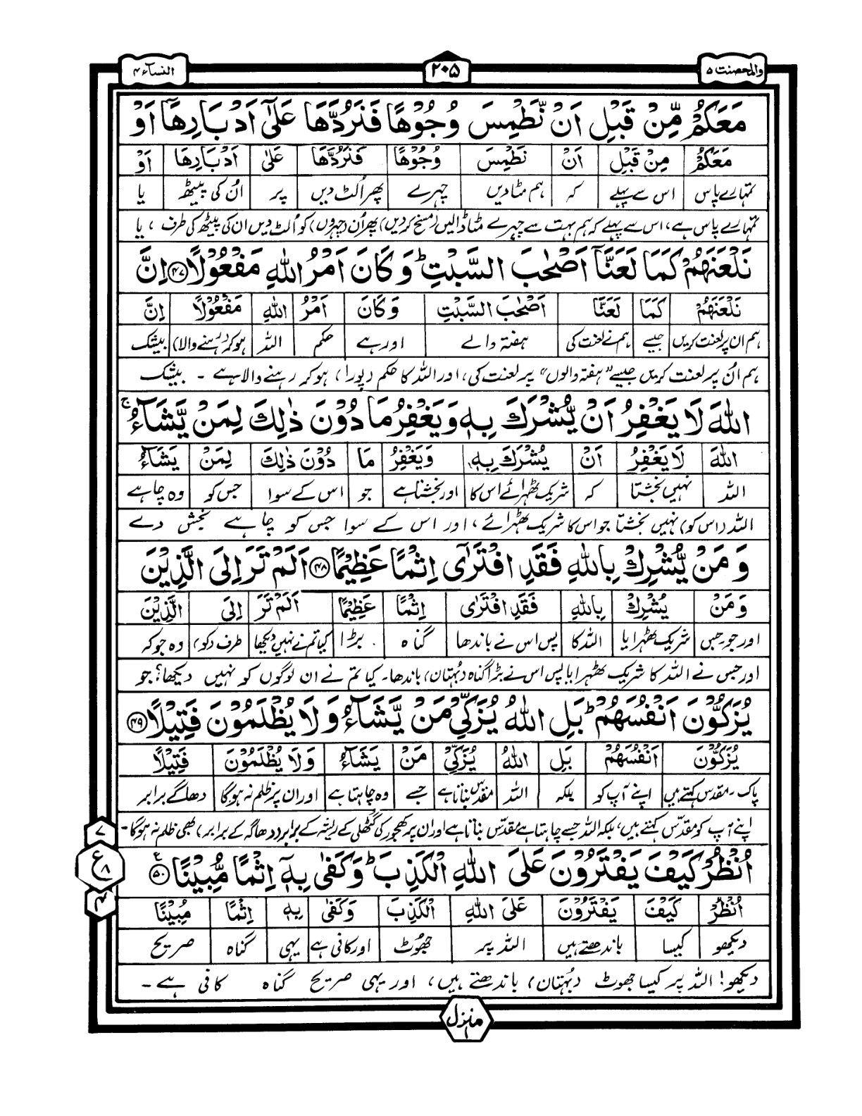 Quran Urdu Parah 5 Page 11