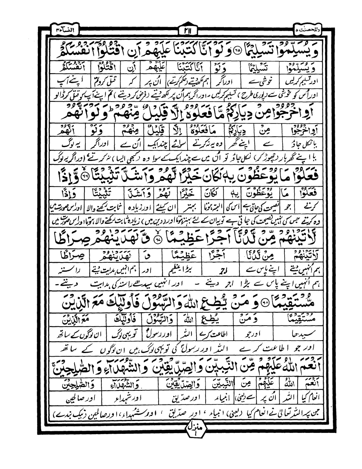 Quran Urdu Parah 5 Page 17