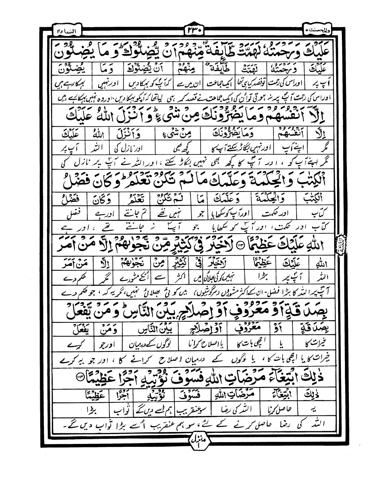 Quran Urdu Parah 5 Page 36