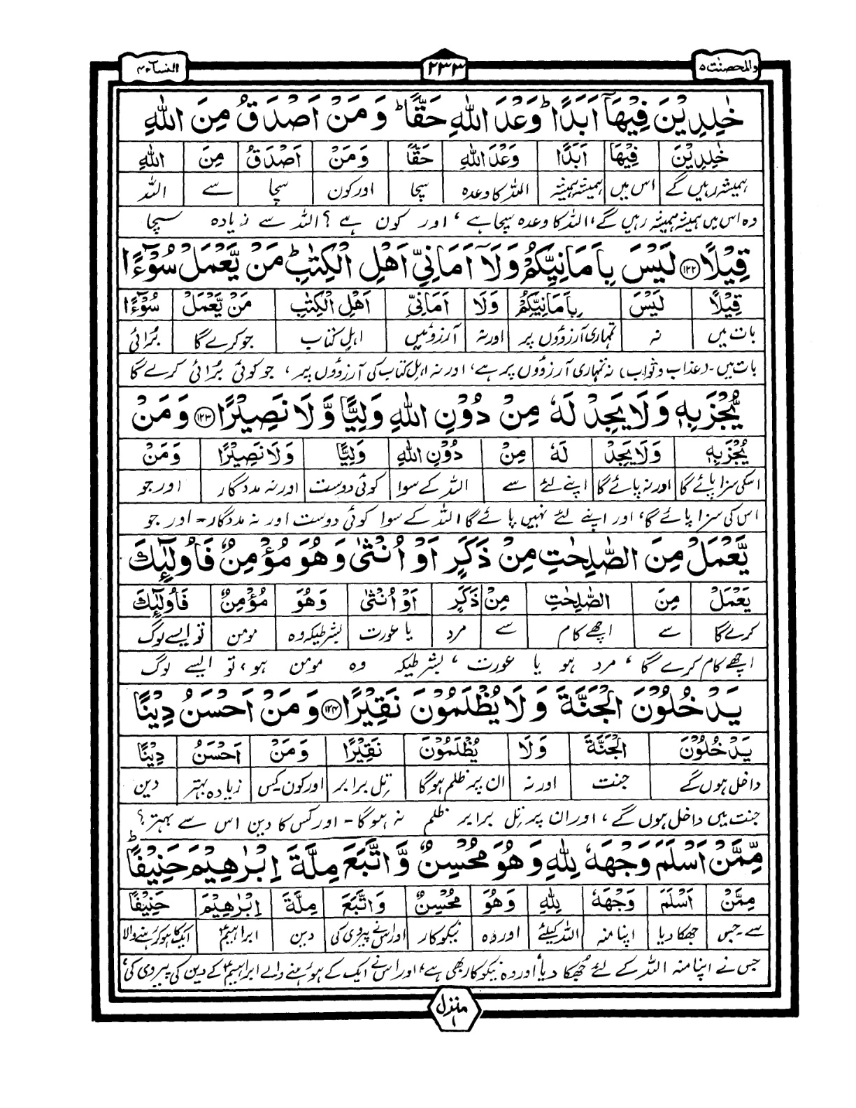 Quran Urdu Parah 5 Page 39