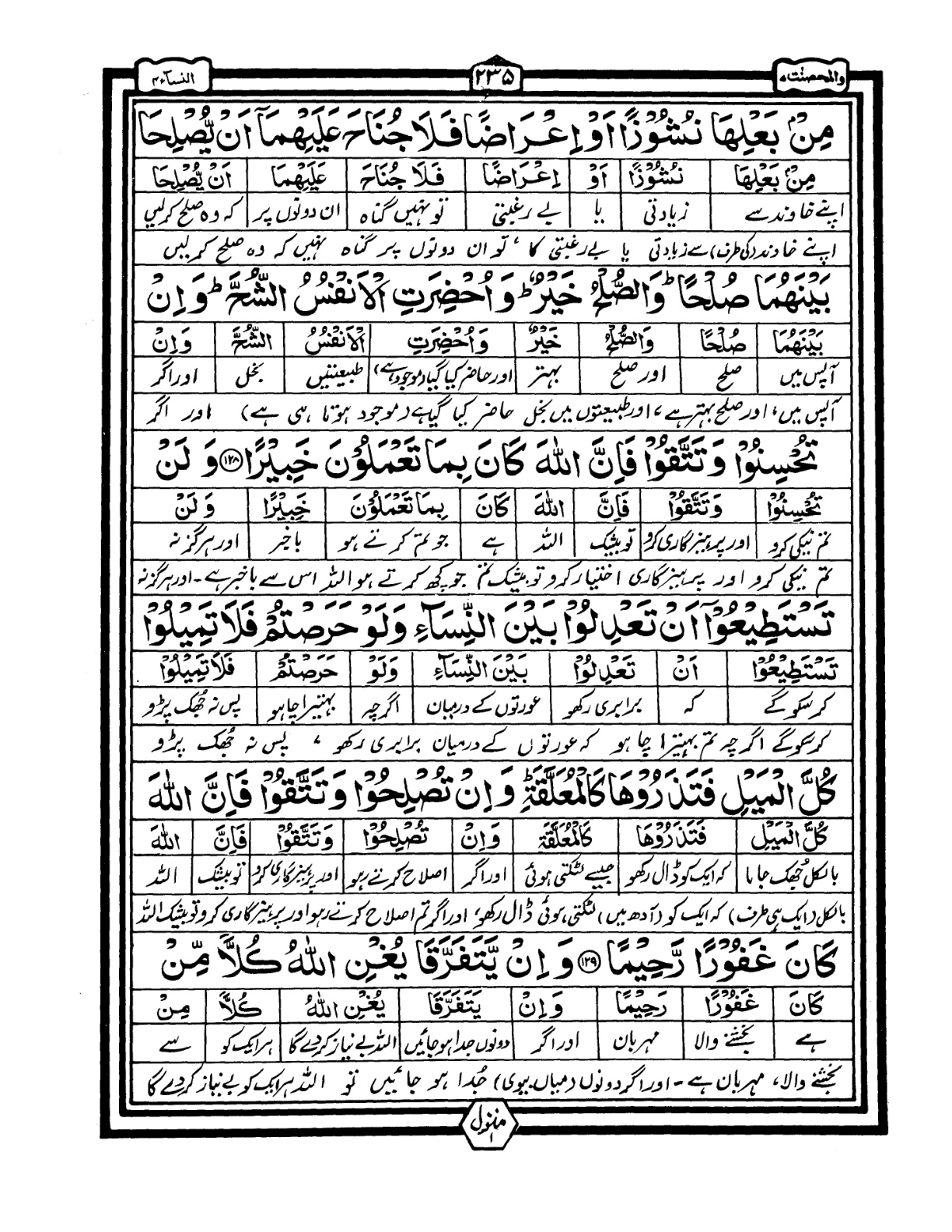 Quran Urdu Parah 5 Page 41
