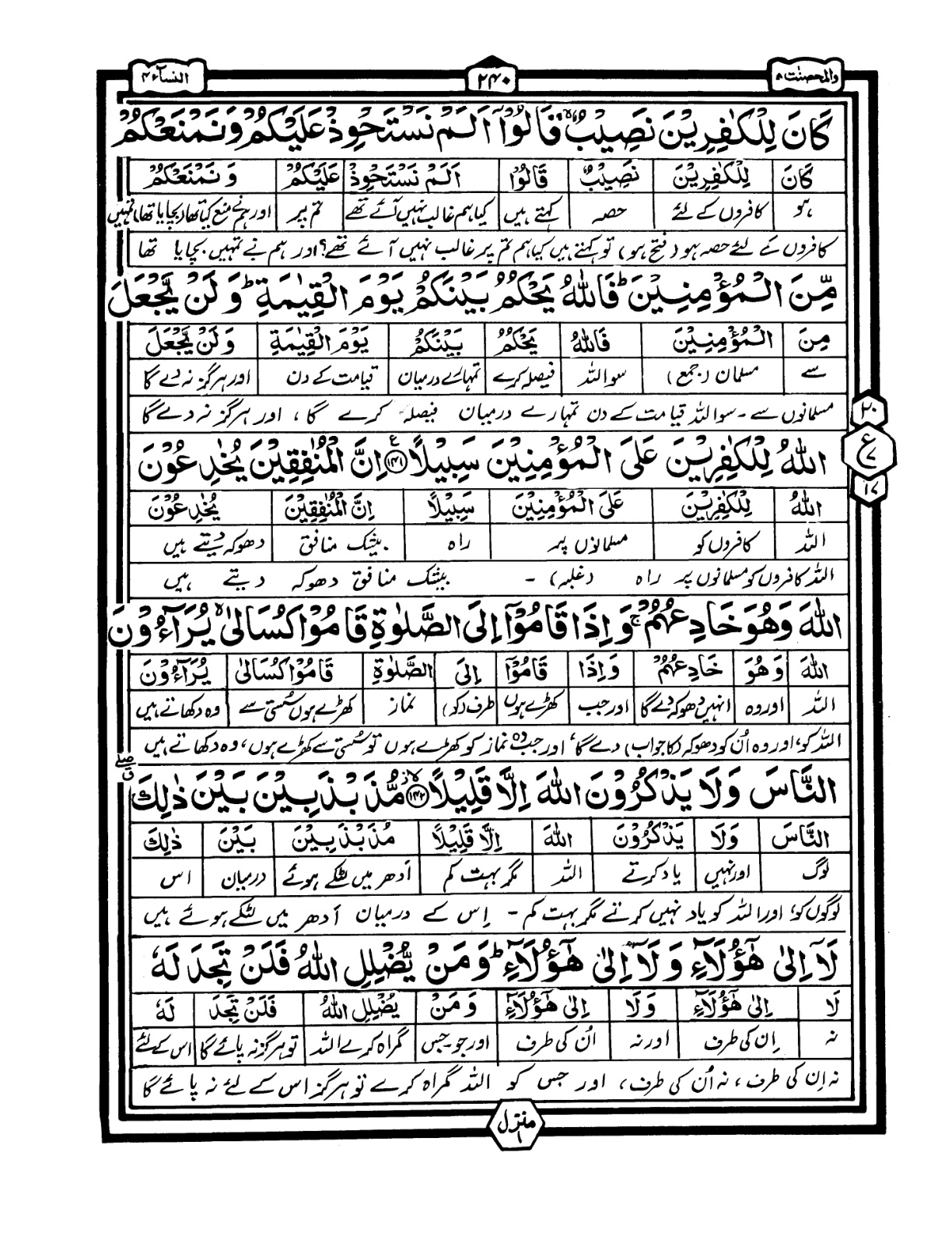 Quran Urdu Parah 5 Page 46