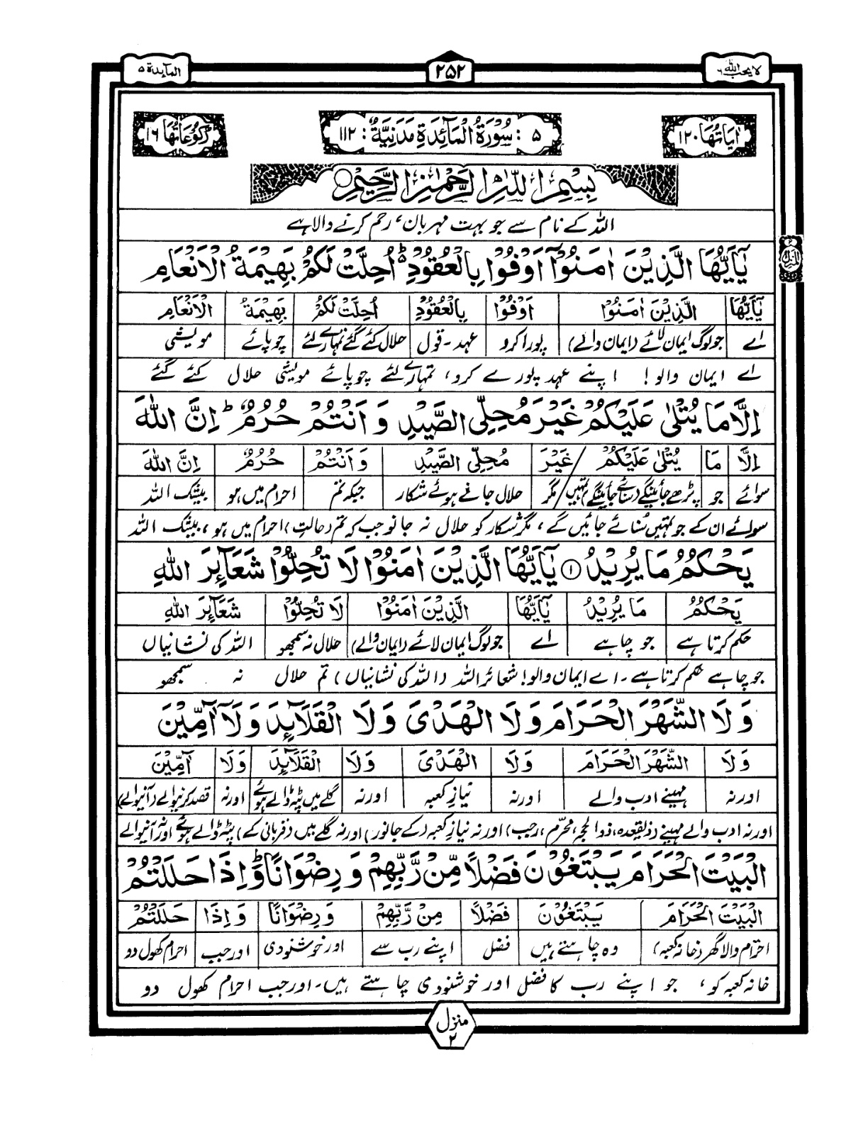 Quran Urdu Parah 6 Page 11