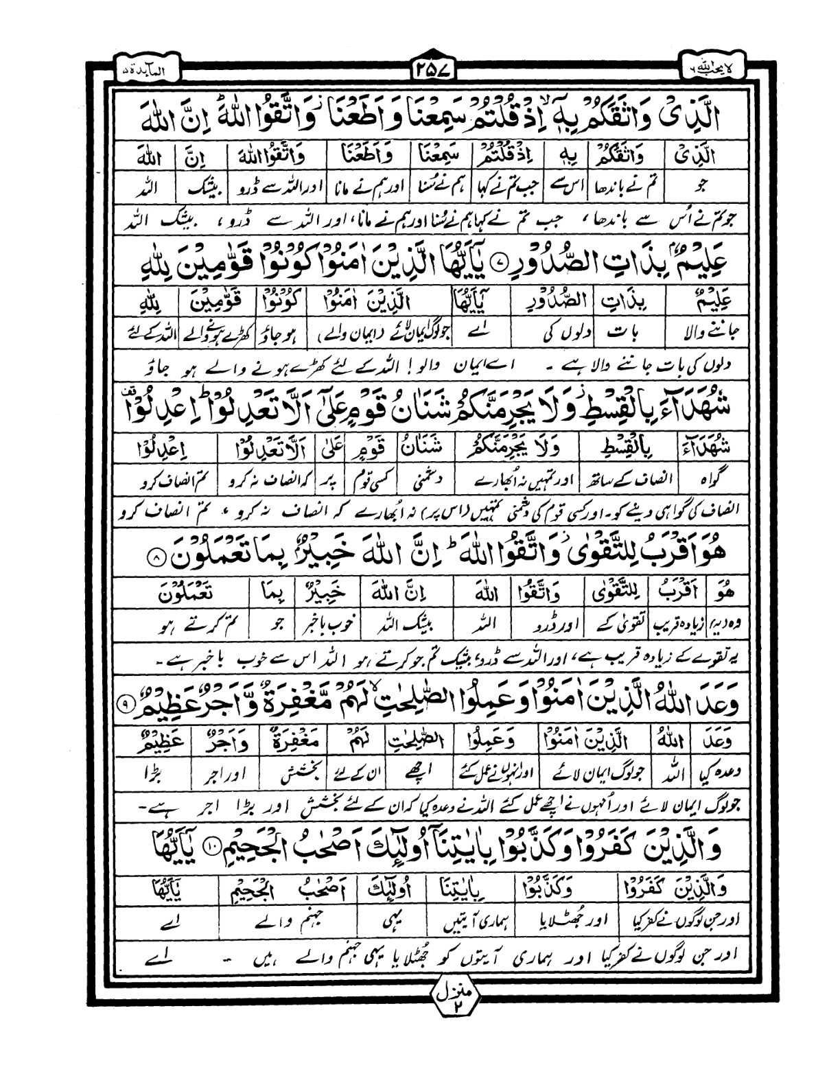 Quran Urdu Parah 6 Page 16