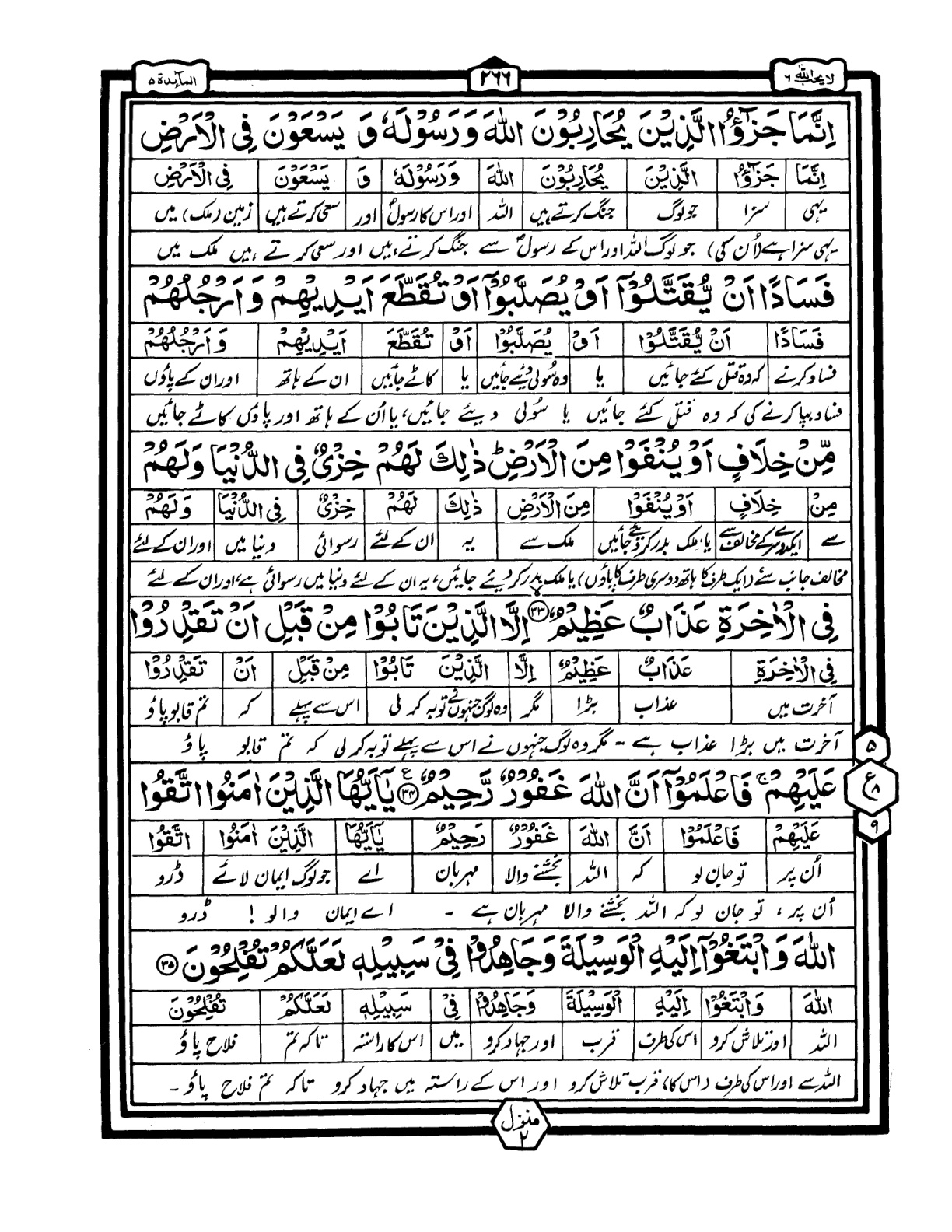 Quran Urdu Parah 6 Page 25