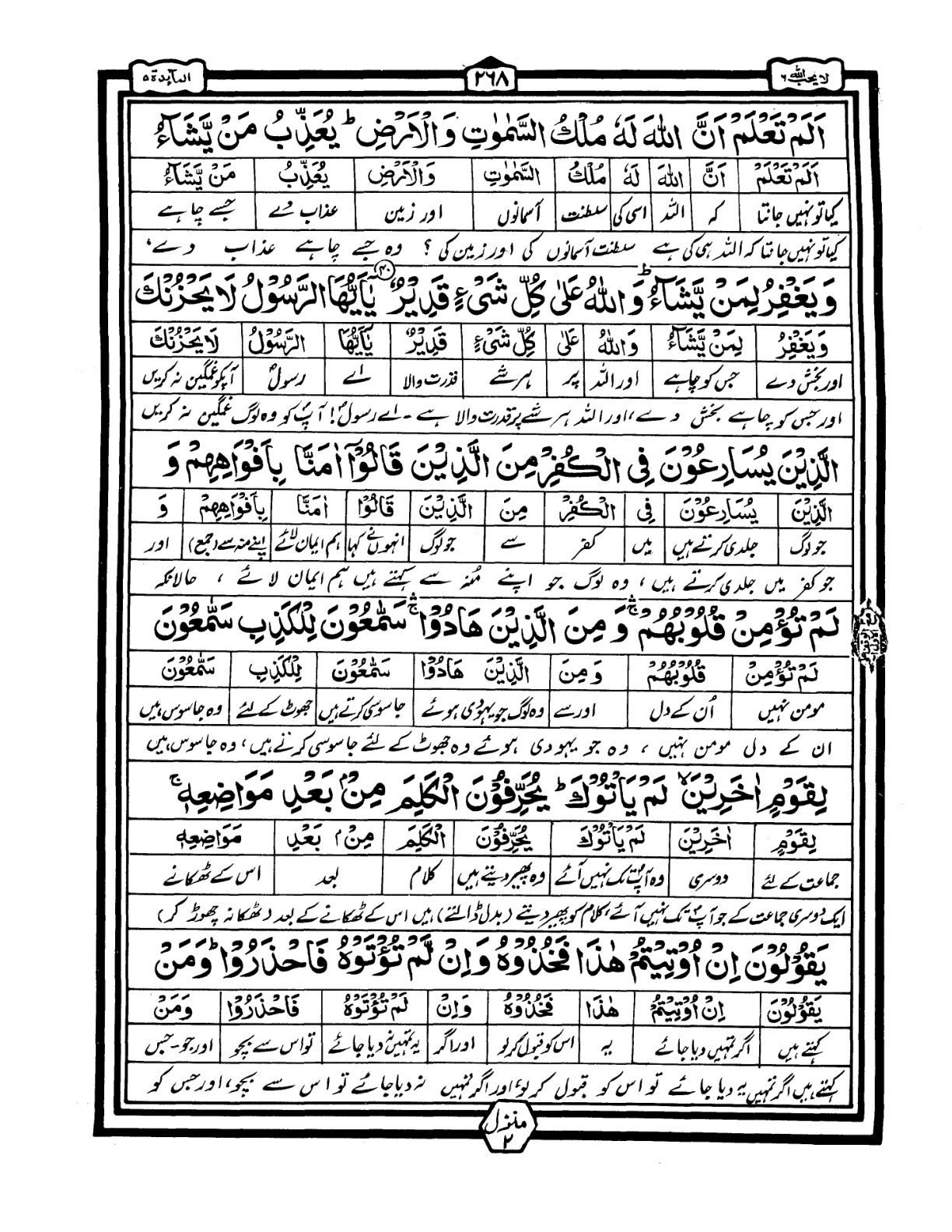 Quran Urdu Parah 6 Page 27