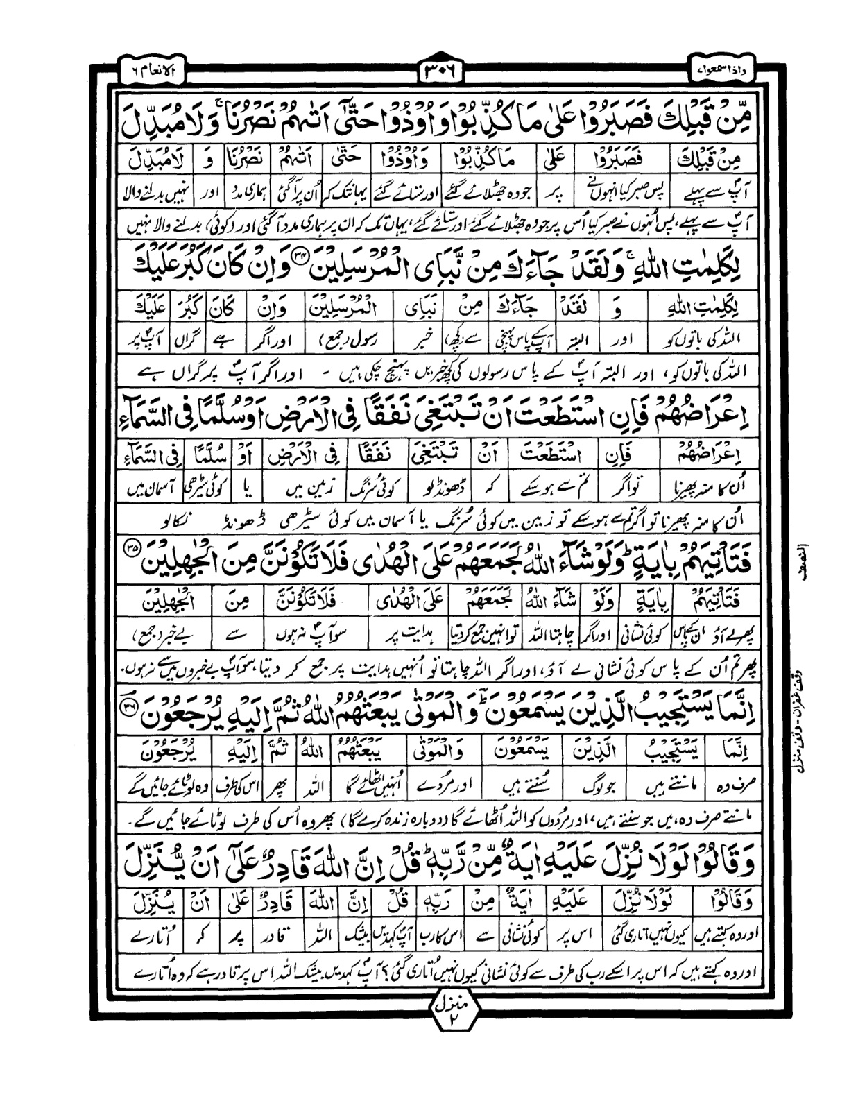 Quran Urdu Parah 7 Page 22