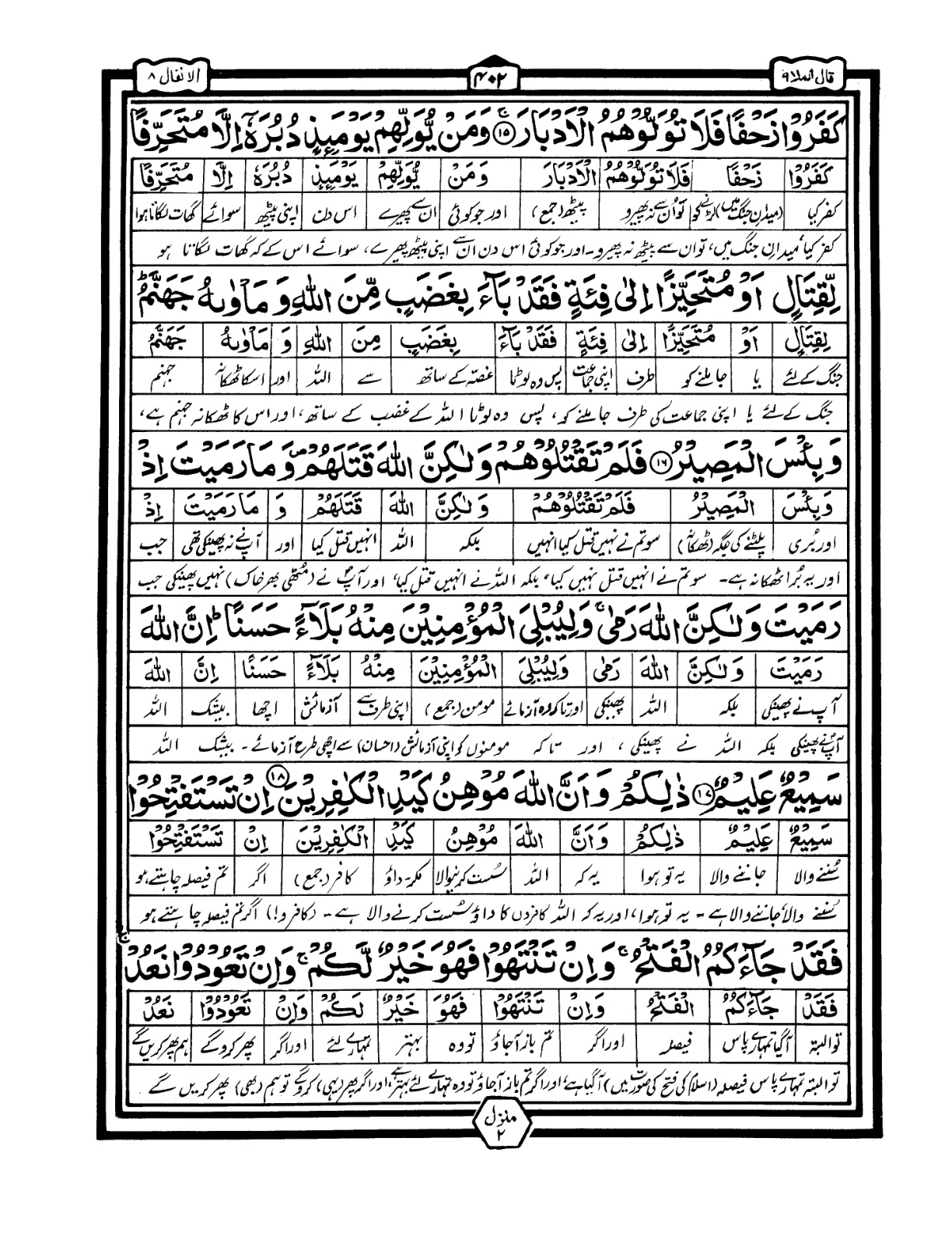 Quran Urdu Parah 9 Page 35